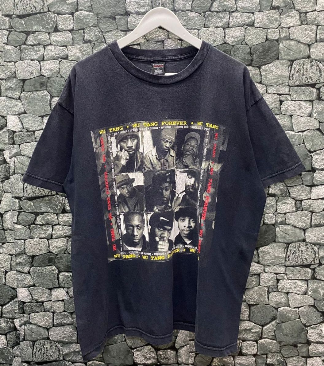 Rap Tees 💥Best Offer💥Vintage 90s Wu tang Forever Raptees Tshirt Size US XL / EU 56 / 4 - 1 Thumbnail