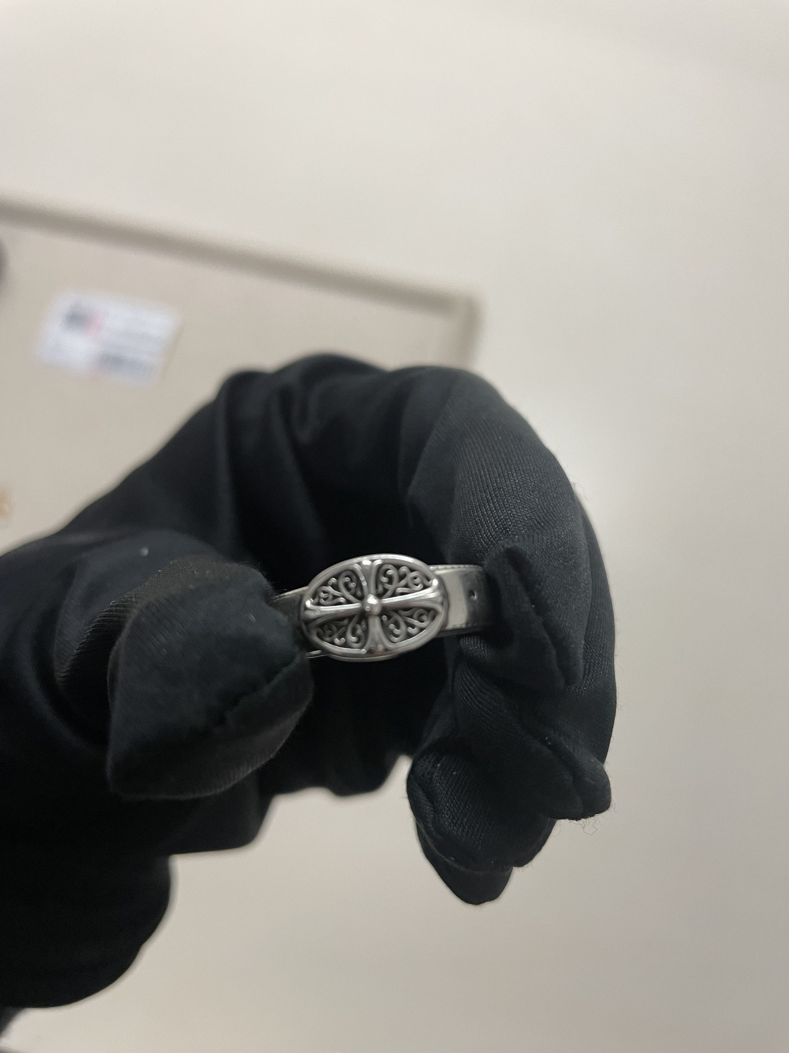 Chrome Hearts Chrome Hearts Silver Oval Belt Keeper Ring Size ONE SIZE - 5 Thumbnail