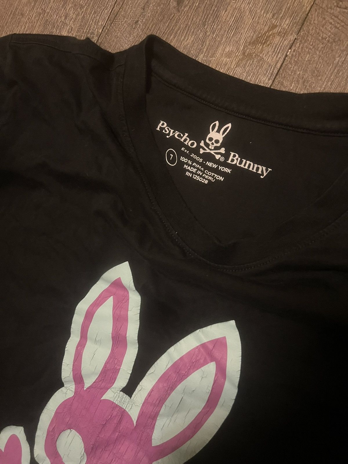 Psycho Bunny Psycho Bunny Skull Shirt Size 7 Size US L / EU 52-54 / 3 - 3 Thumbnail