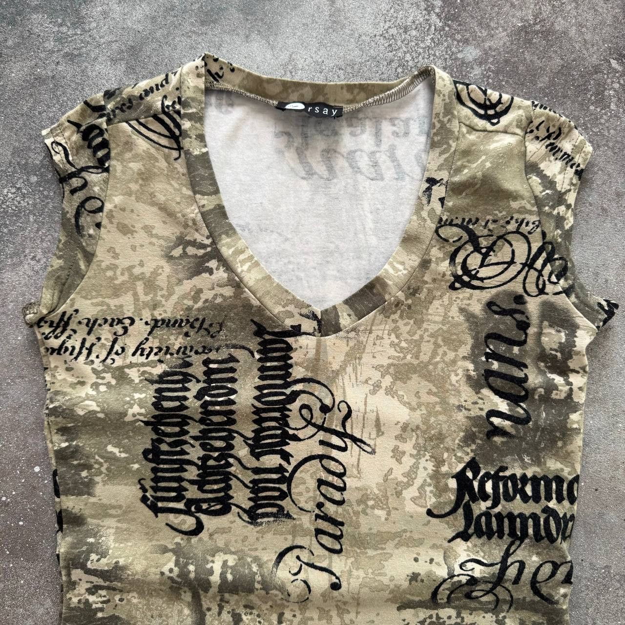 If Six Was Nine × Japanese Brand Japan Style Vintage Avant Garde Tank Top Size M / US 6-8 / IT 42-44 - 3 Thumbnail