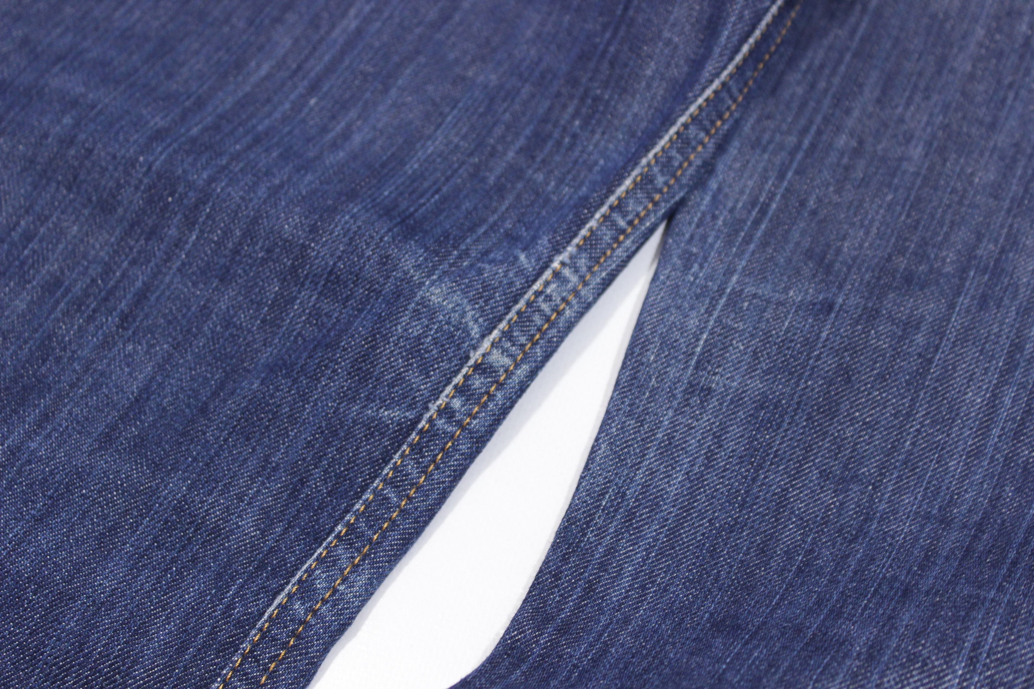 Jean Paul Gaultier Pinstripe Jeans Vintage Size 28" / US 6 / IT 42 - 7 Thumbnail