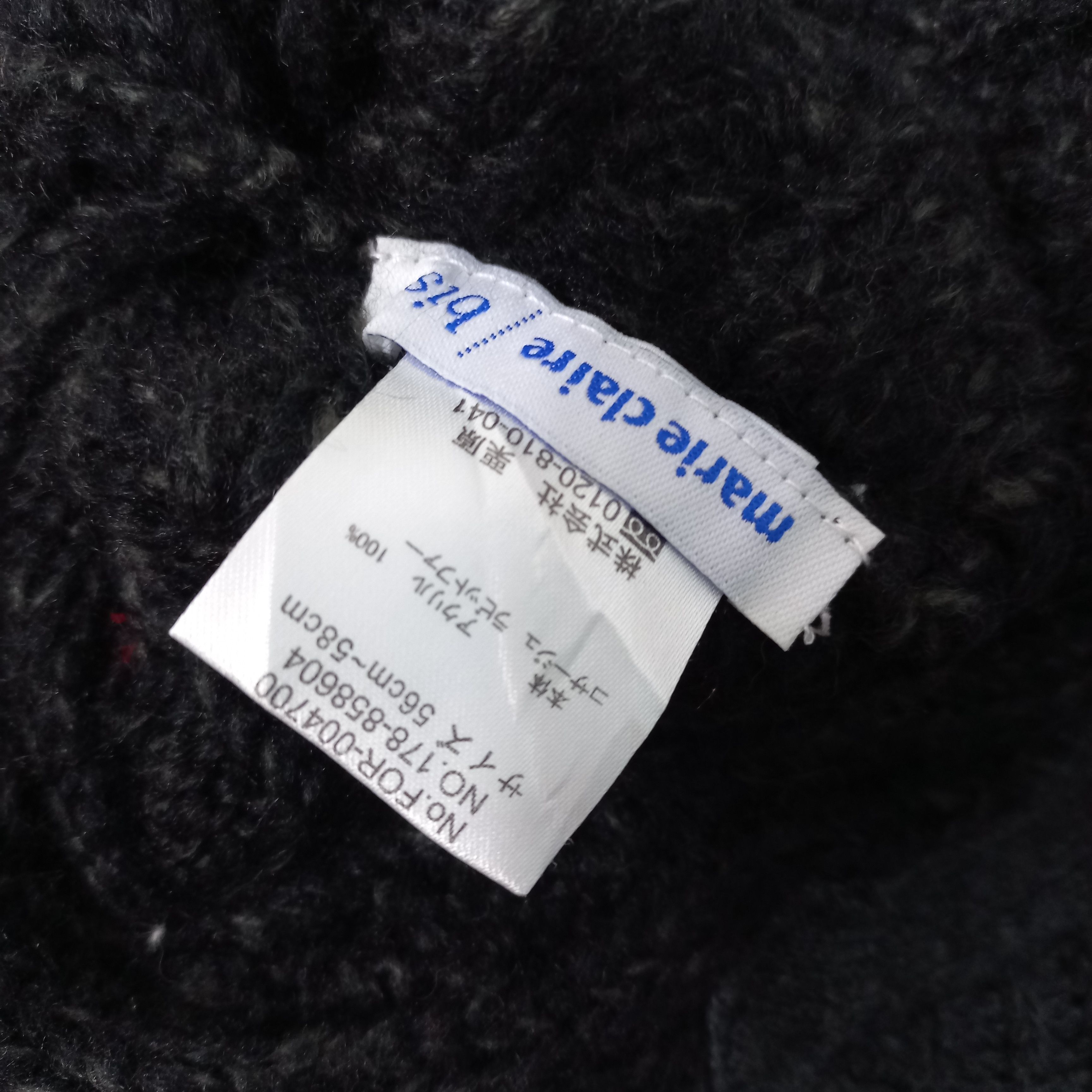 Japanese Brand 💥Marie claire bis visor turban beanie cap Size ONE SIZE - 5 Thumbnail