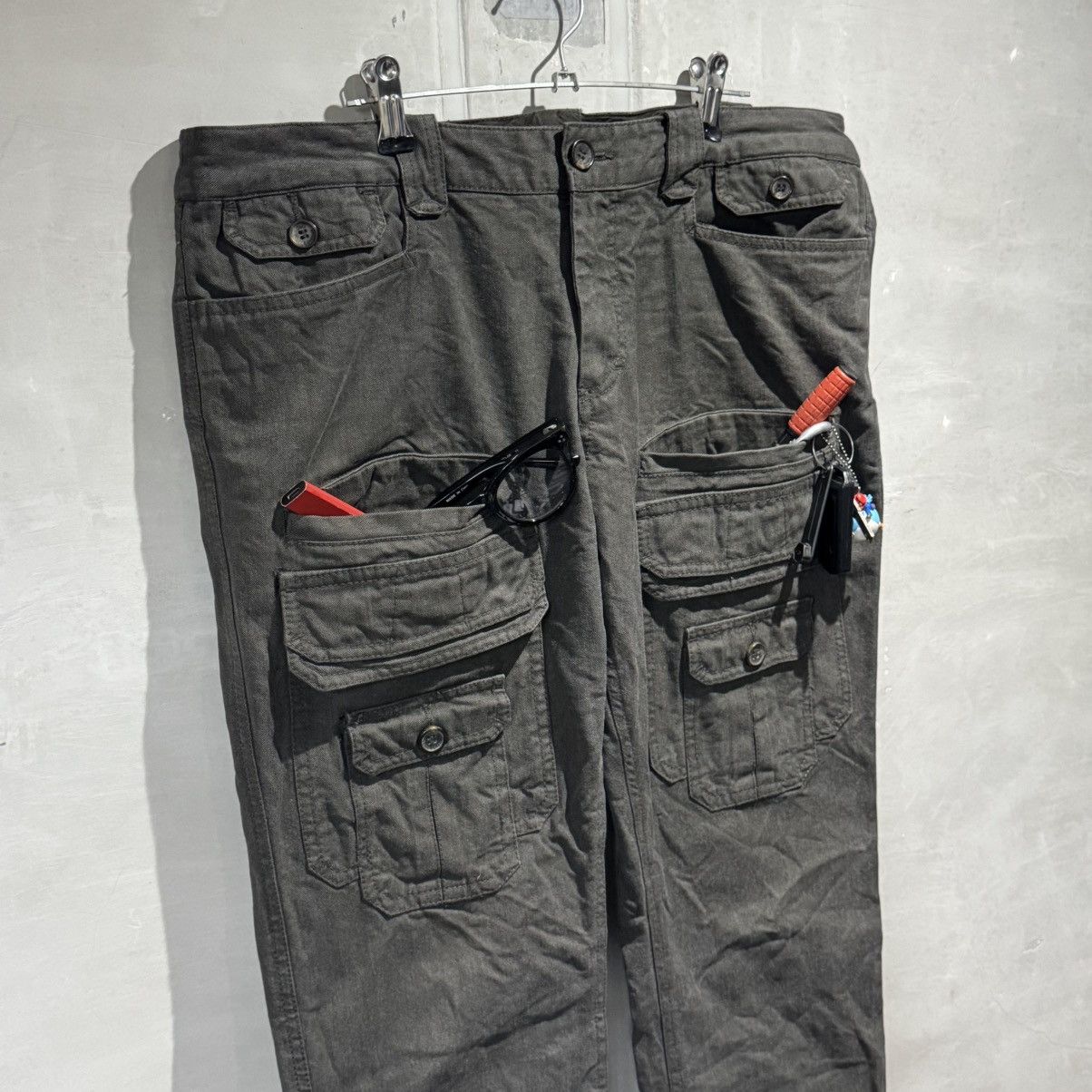 Dolce & Gabbana 2008 s/s Dolce & Gabbana Military Multipocket Cargo Pants Size US 36 / EU 52 - 13 Thumbnail