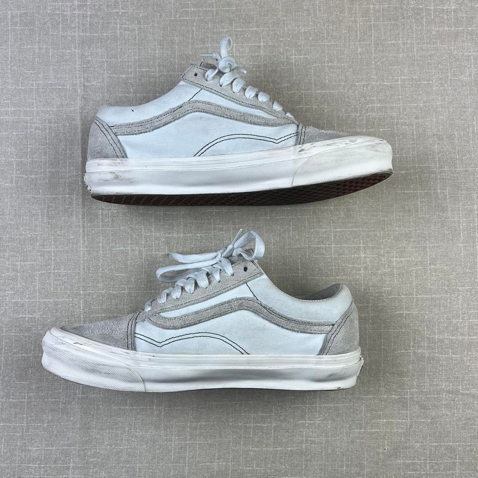 Vans Vans x Notre OG Old Skool Lx “True White" Size US 10 / EU 43 - 2 Thumbnail