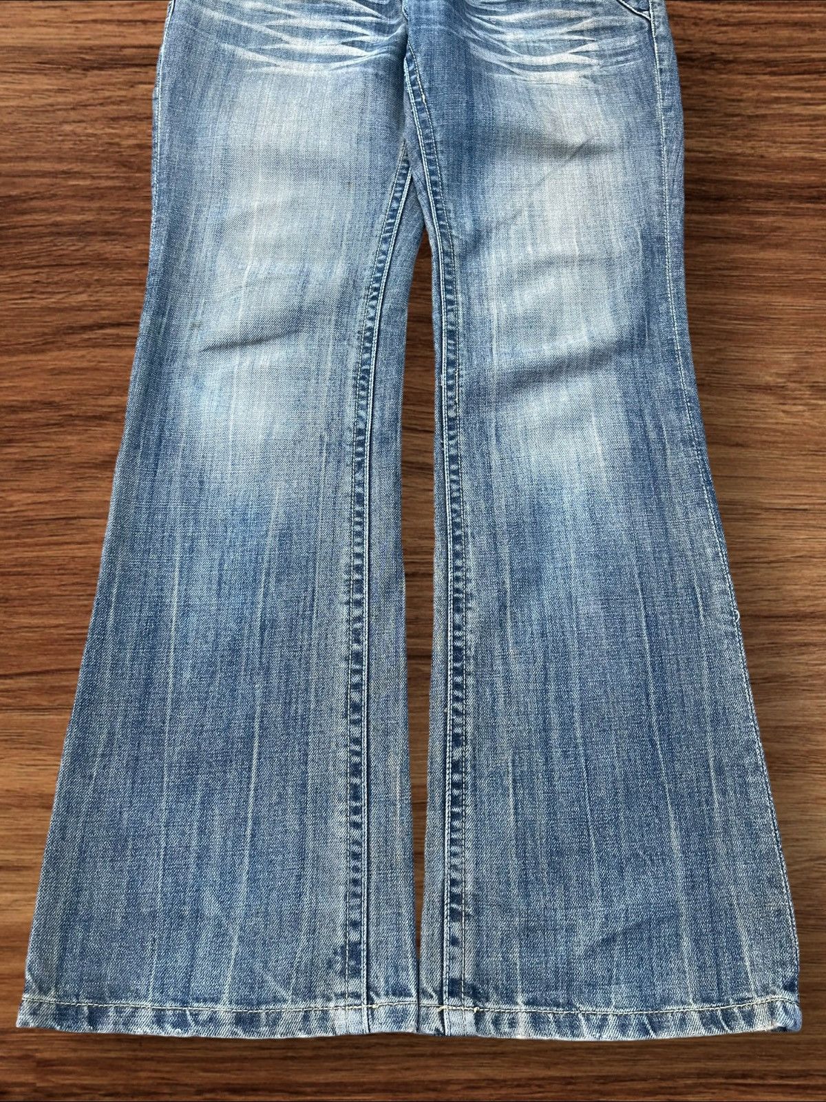 Japanese Brand Vintage Japanese Brand Red Pepper Mud Max Washed Flare Jeans Size US 34 / EU 50 - 5 Thumbnail