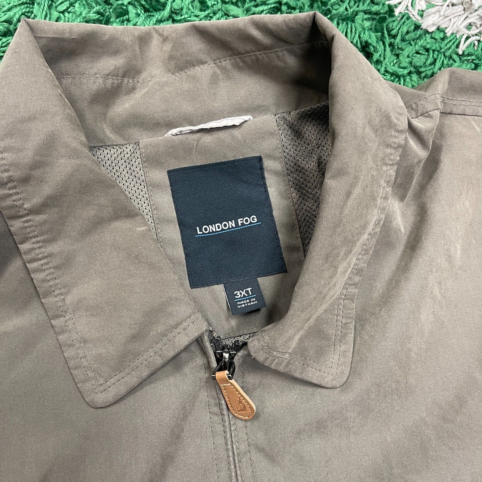 London Fog London Fog Lightweight Microfiber Golf Jacket Coat Size 3XT Size US XXL / EU 58 / 5 - 4 Thumbnail