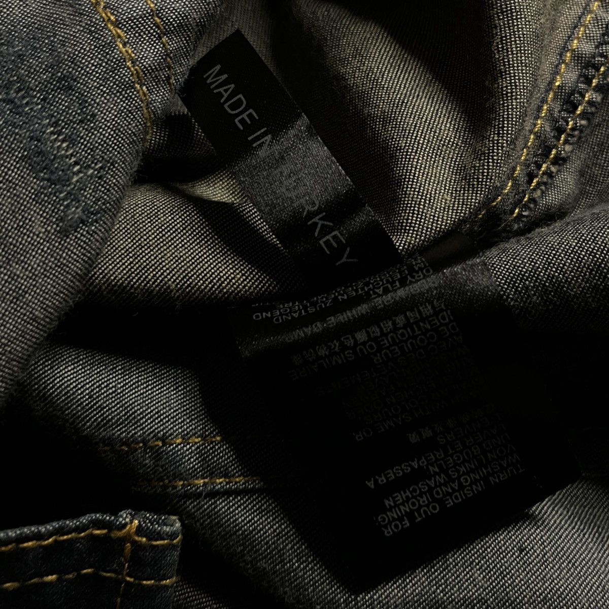 Philipp Plein Philipp Plein “Skully” Button-up Denim Shirt Size US M / EU 48-50 / 2 - 11 Thumbnail