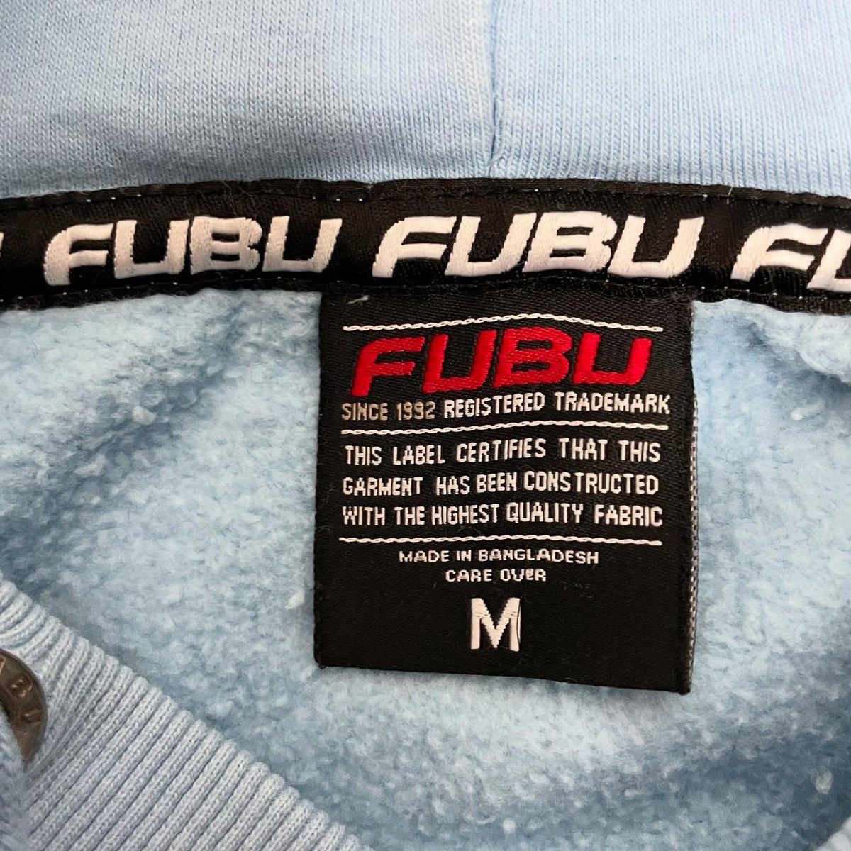Fubu × Rap Tees × Vintage VINTAGE HOODIE FUBU ATHLETICS BIG LOGO 90s Size US M / EU 48-50 / 2 - 3 Thumbnail