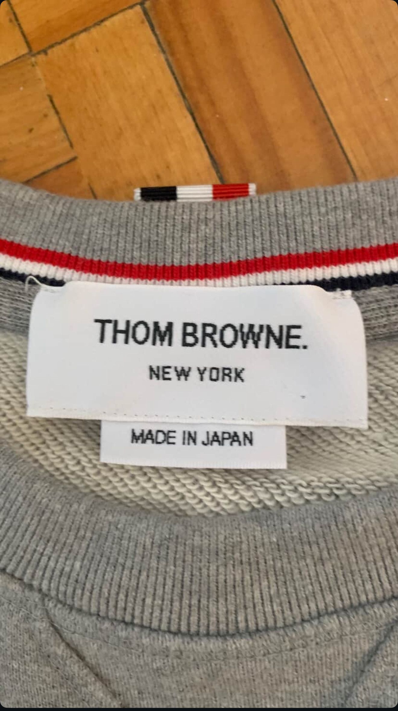 Thom Browne Thom Browne 4-BAR SWEATSHIRT Size US M / EU 48-50 / 2 - 3 Thumbnail