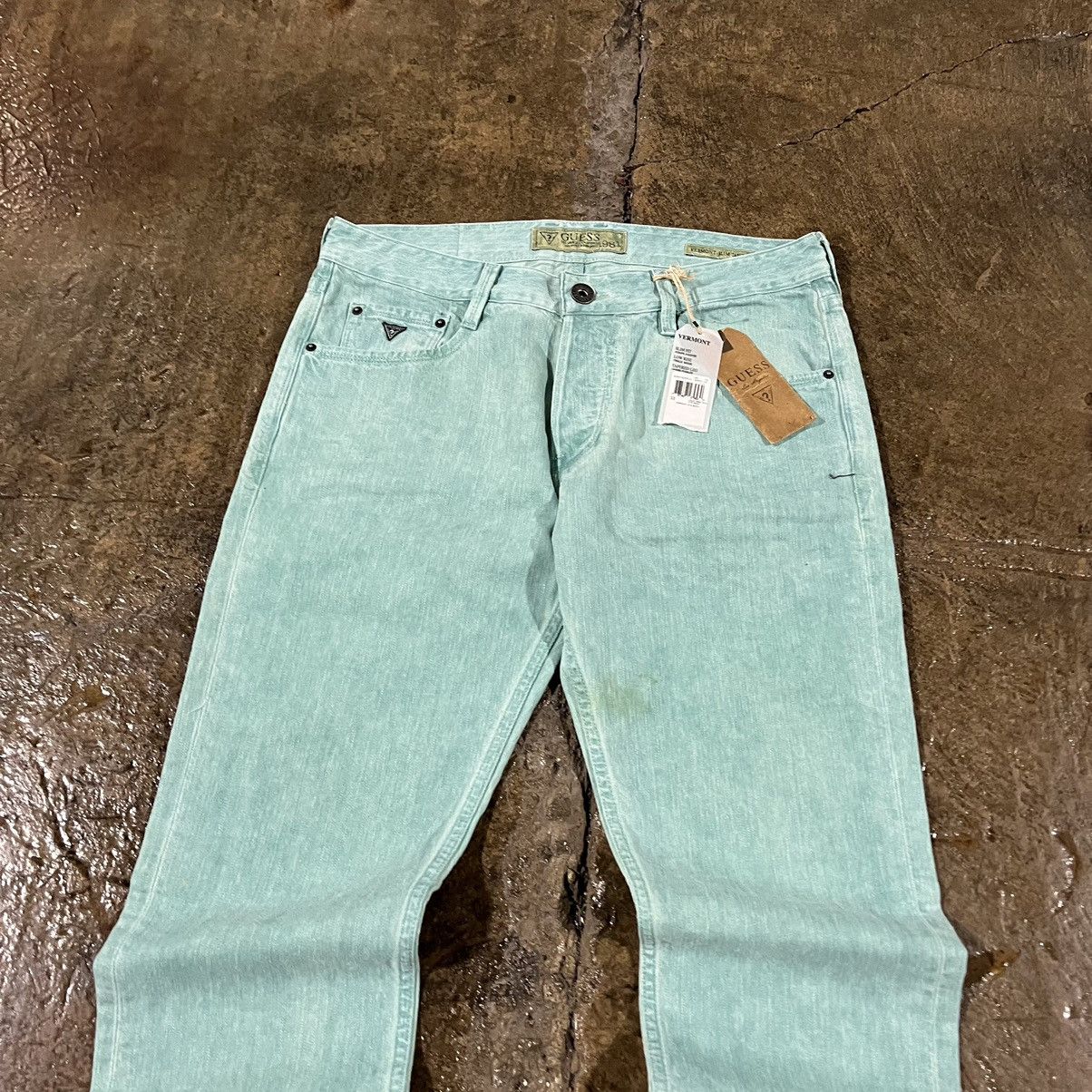 Guess × Vintage Crazy Vintage Guess Jeans New w/ Tags 90s Y2K Unique Size US 34 / EU 50 - 7 Thumbnail