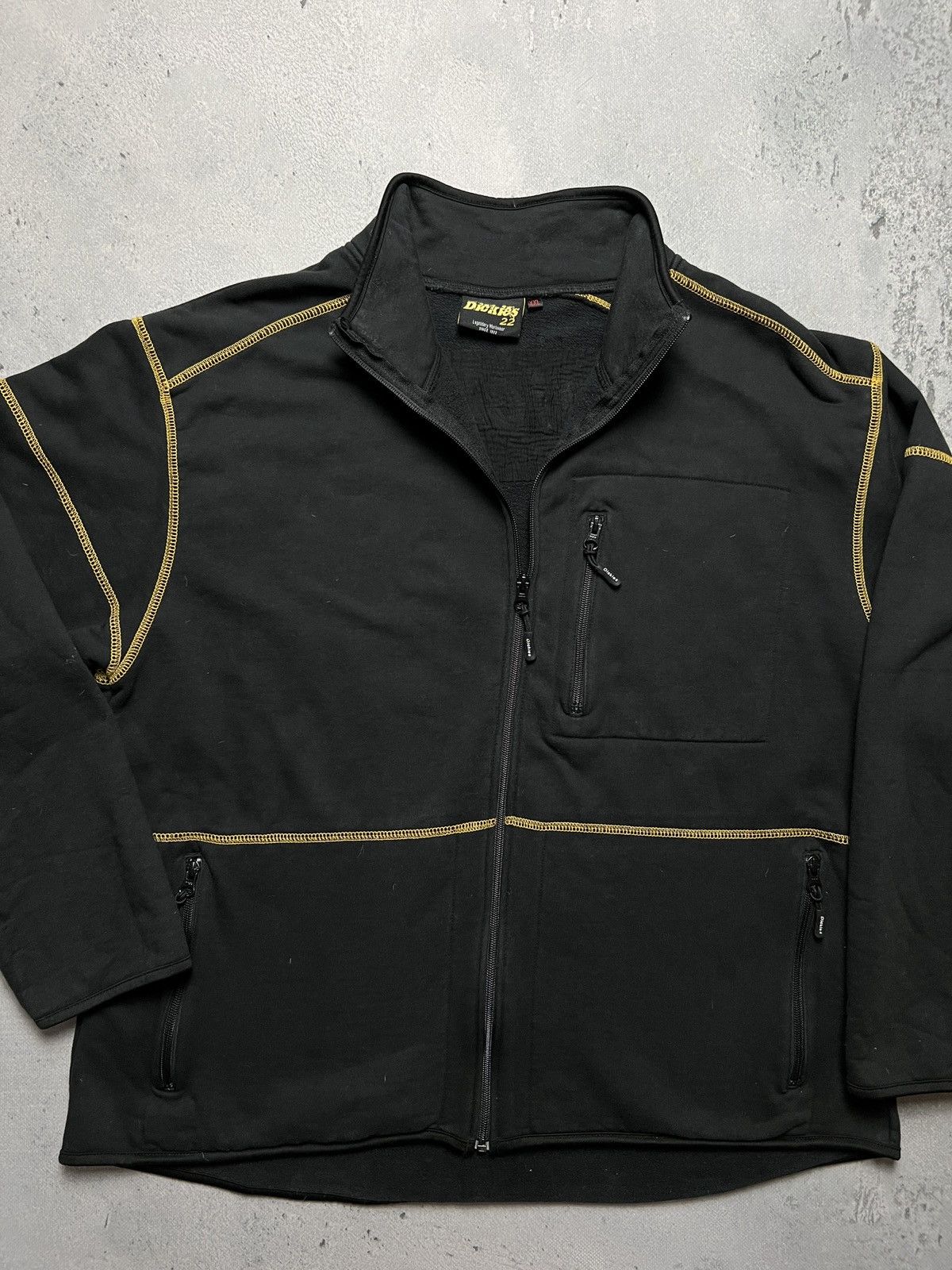 Dickies Vintage 90s Dickies 22 Workwear Thermal Lined Zip-Up Crew Size US XXL / EU 58 / 5 - 8 Thumbnail