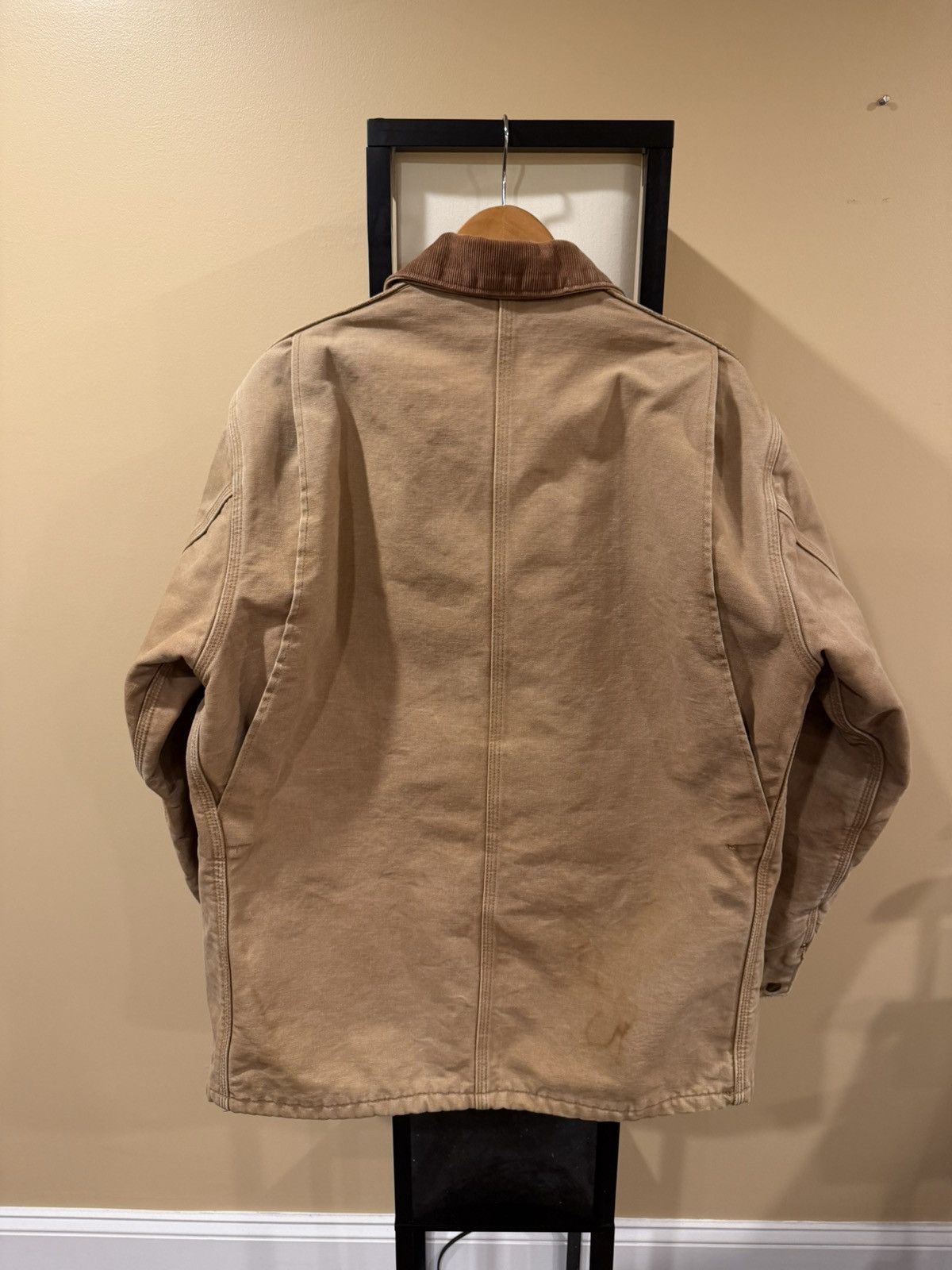 Carhartt Vintage Carhartt Chore Blanket Lined Work Wear Canvas Jacket Size US XL / EU 56 / 4 - 2 Thumbnail