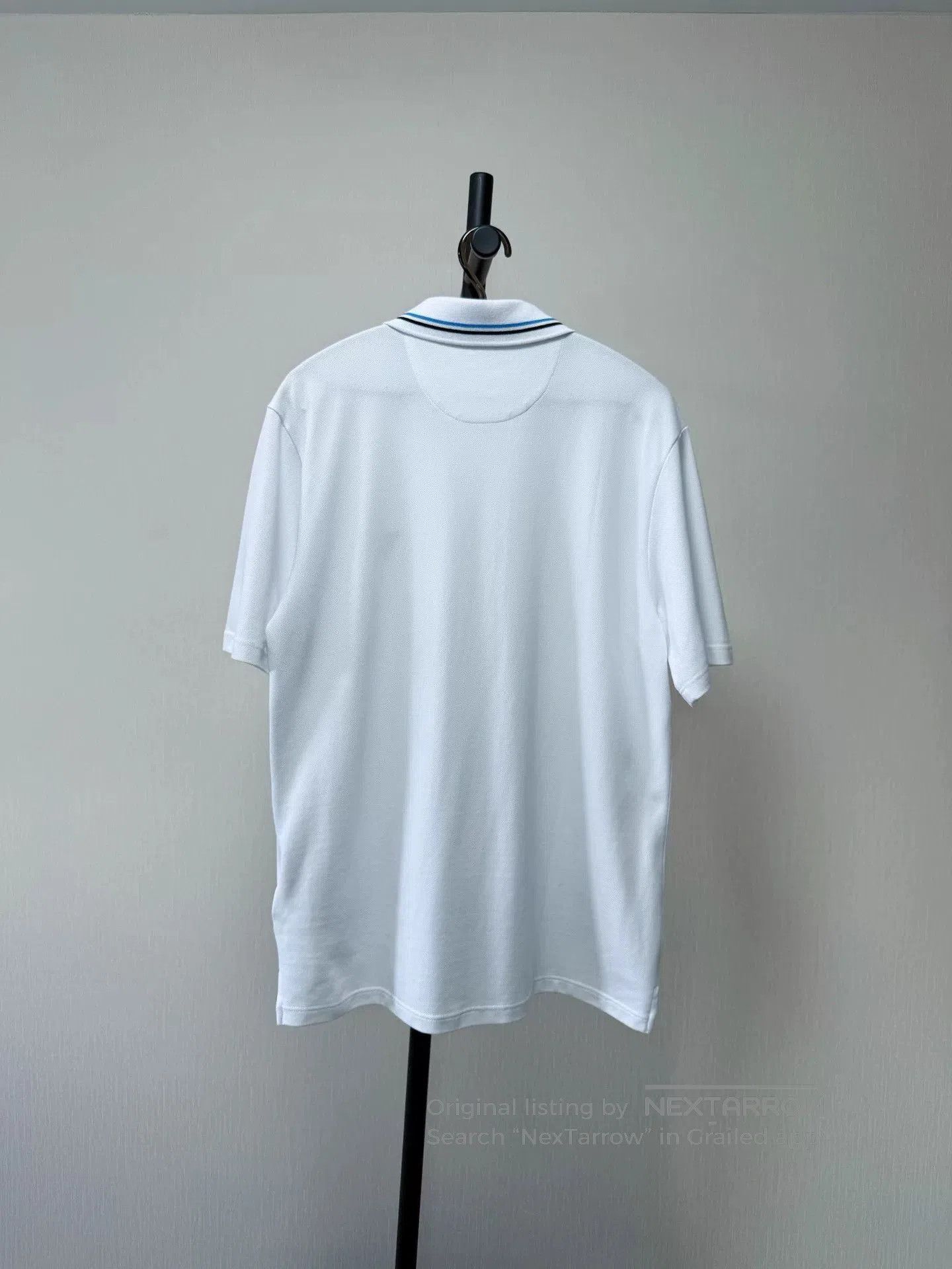 Prada Prada Men's White Short-Sleeve T-Shirt. Size US XL / EU 56 / 4 - 2 Thumbnail