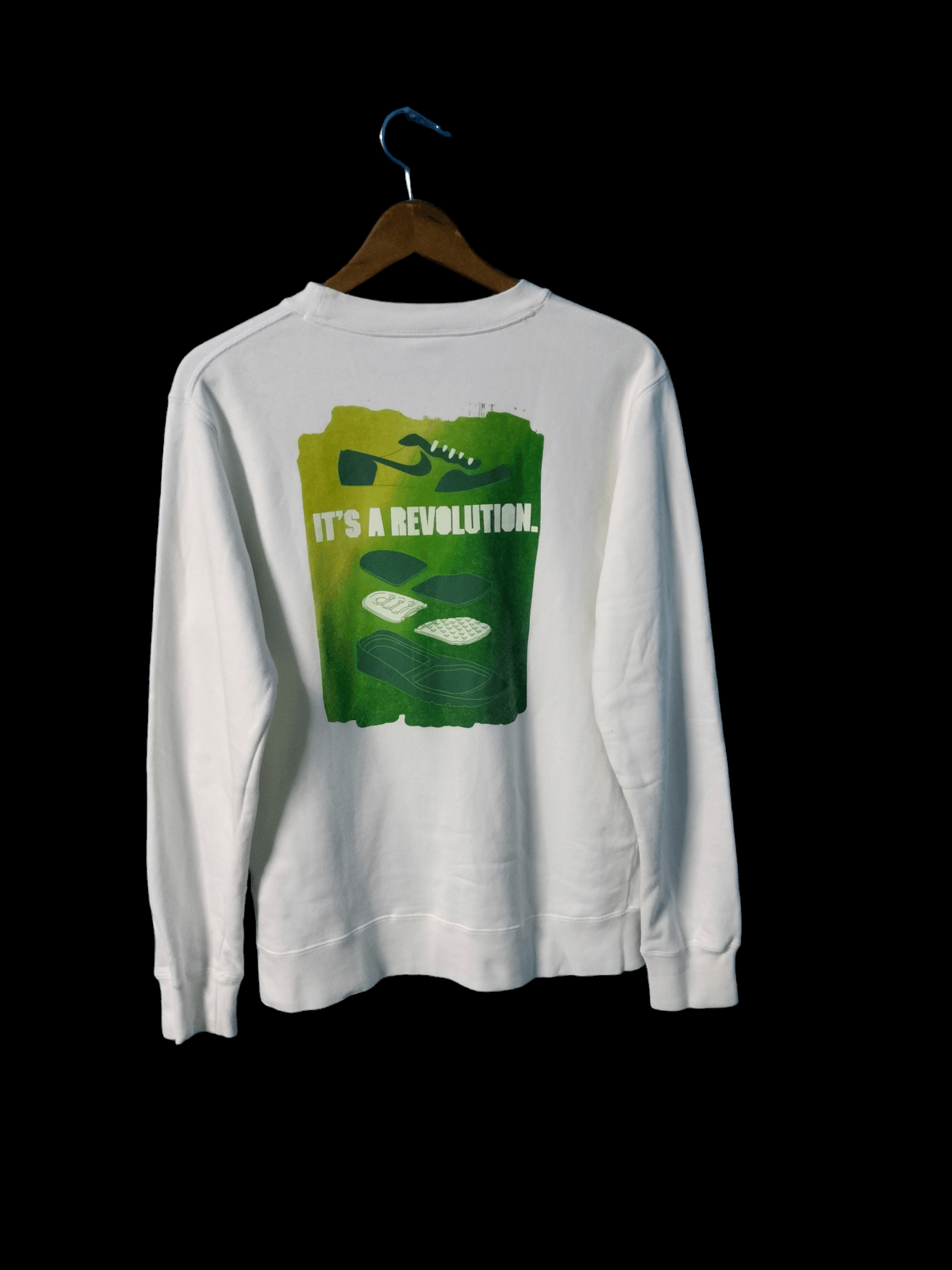 Nike × Vintage vintage NIKE sweatshirt Size US M / EU 48-50 / 2 - 2 Thumbnail