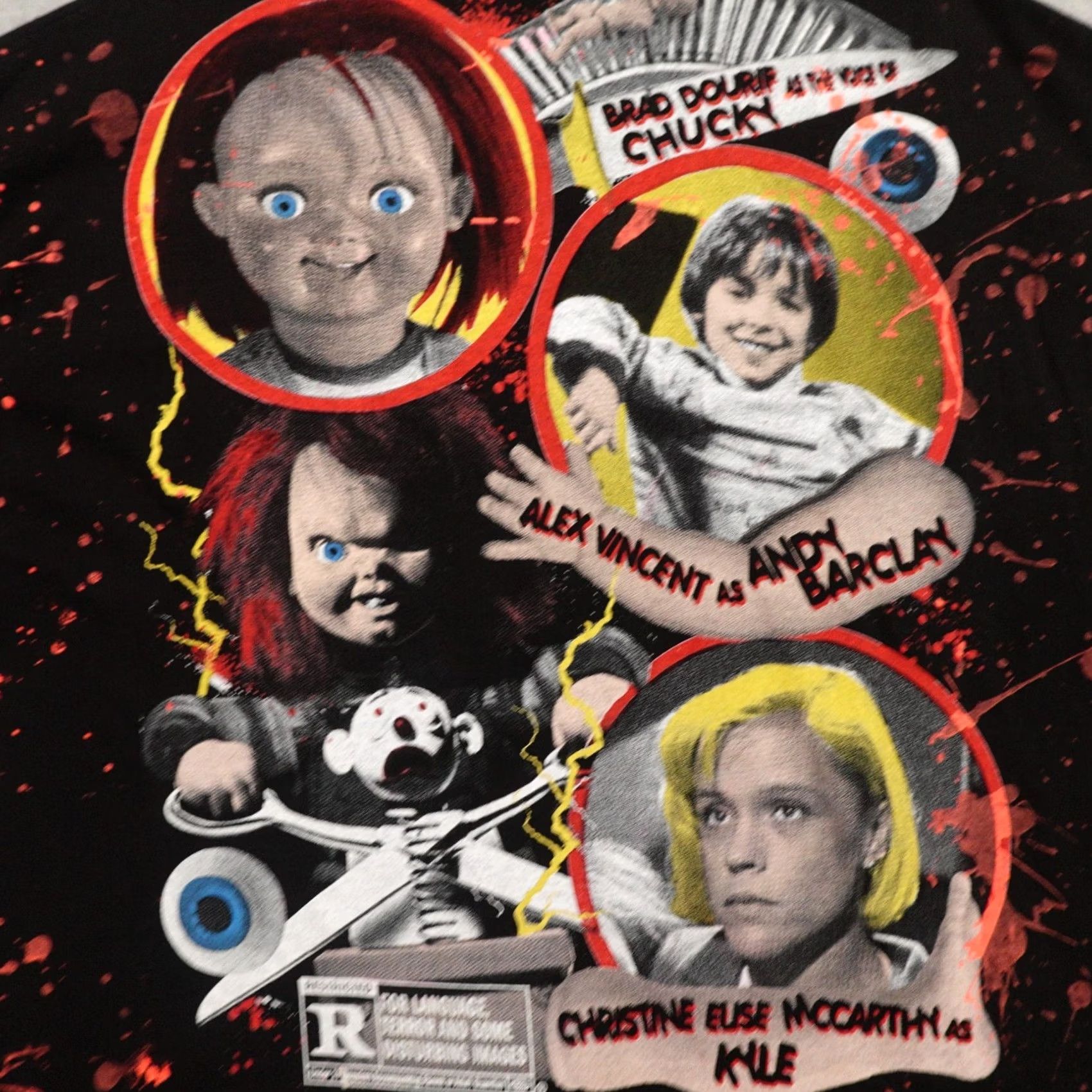 CO BACKSTOCK CO Child's Play 2 T-Shirt Adult XL Chucky ALL OVER PRINT Horror Size US XL / EU 56 / 4 - 3 Thumbnail