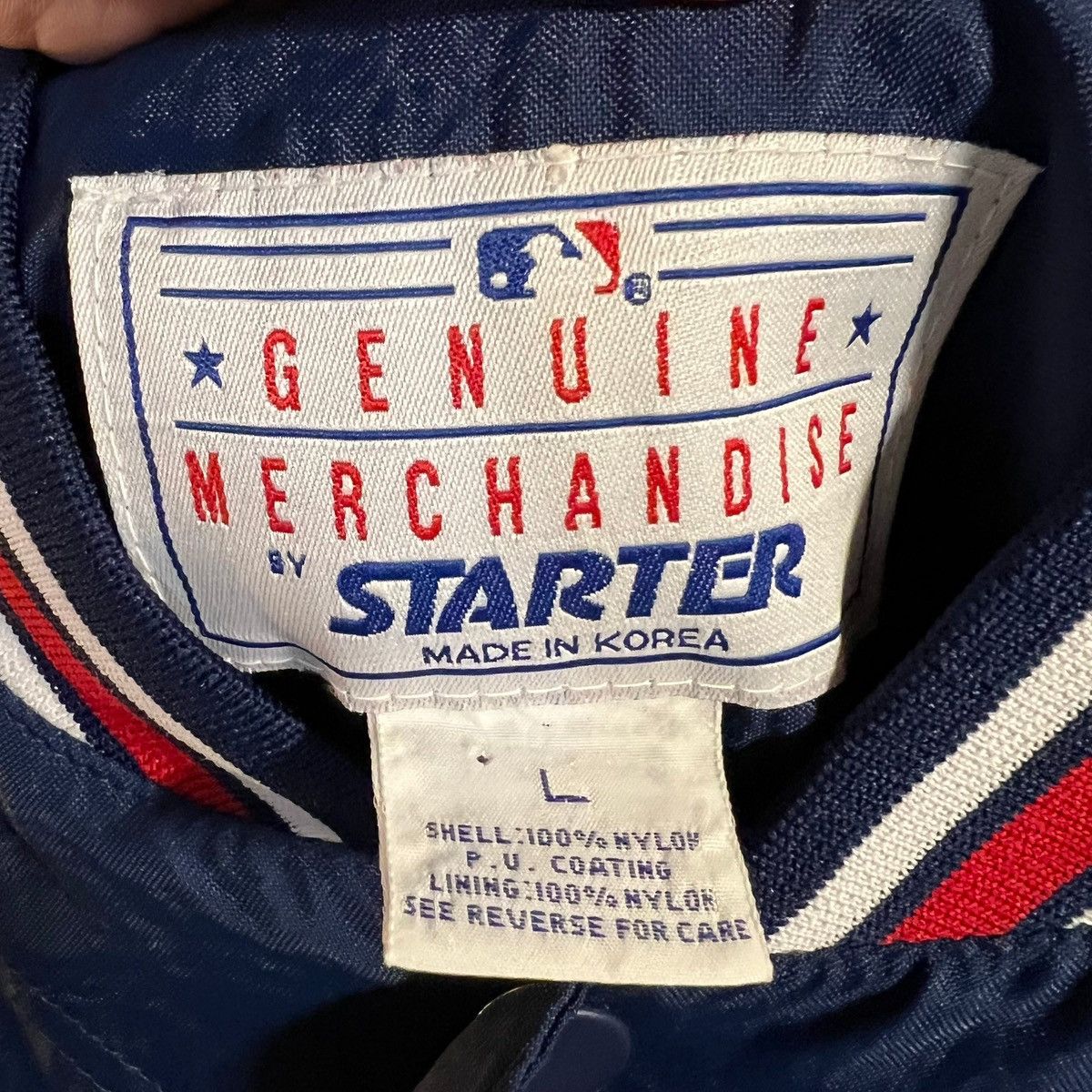 Starter Vintage 90's Anaheim Angels 2-Tone Starter Jacket - Size L Size US L / EU 52-54 / 3 - 12 Thumbnail