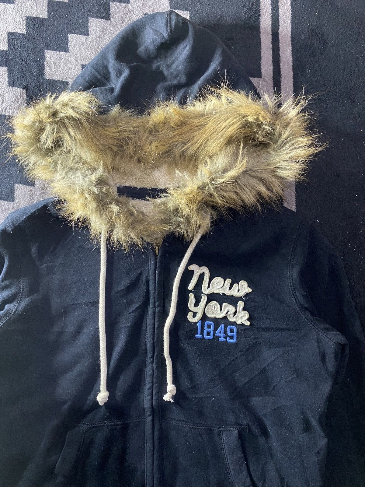 If Six Was Nine × Japanese Brand × Le Grande Bleu (L.G.B.) Japanese who.a.u faux fur hoodie Size US M / EU 48-50 / 2 - 4 Thumbnail