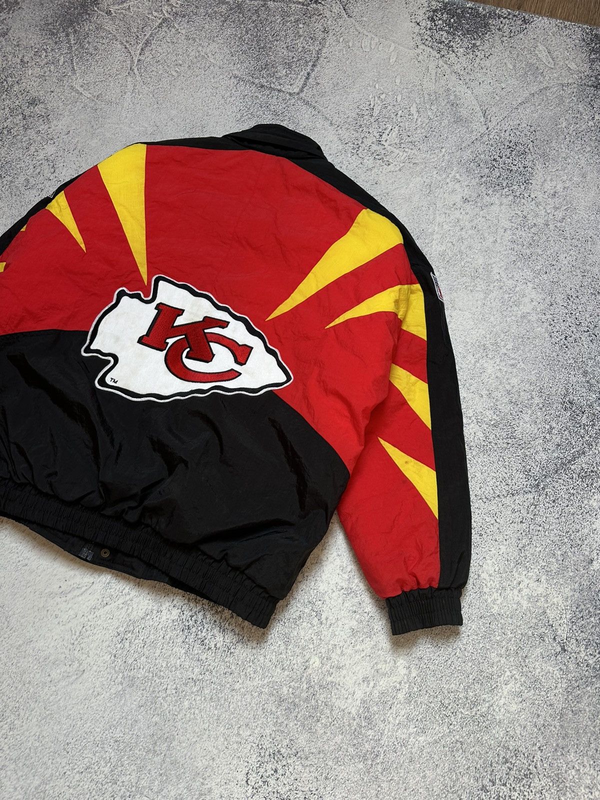 Apex One Vntg 80s NFL Kansas City Chiefs Pro Line by Apex One Jacket Size US M / EU 48-50 / 2 - 15 Thumbnail