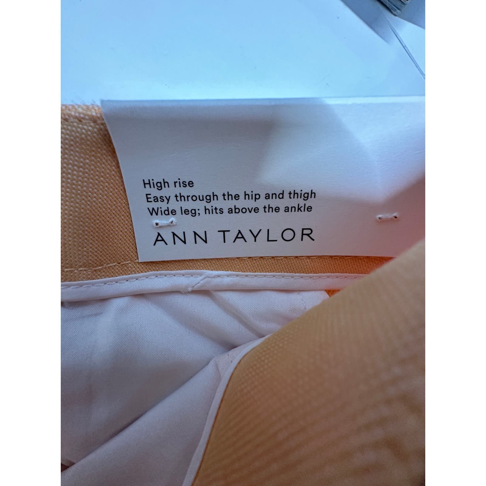 Ann Taylor Ann Taylor The Marina wide leg High Rise Pants Women Size 8 Size 30" / US 8 / IT 44 - 6 Thumbnail