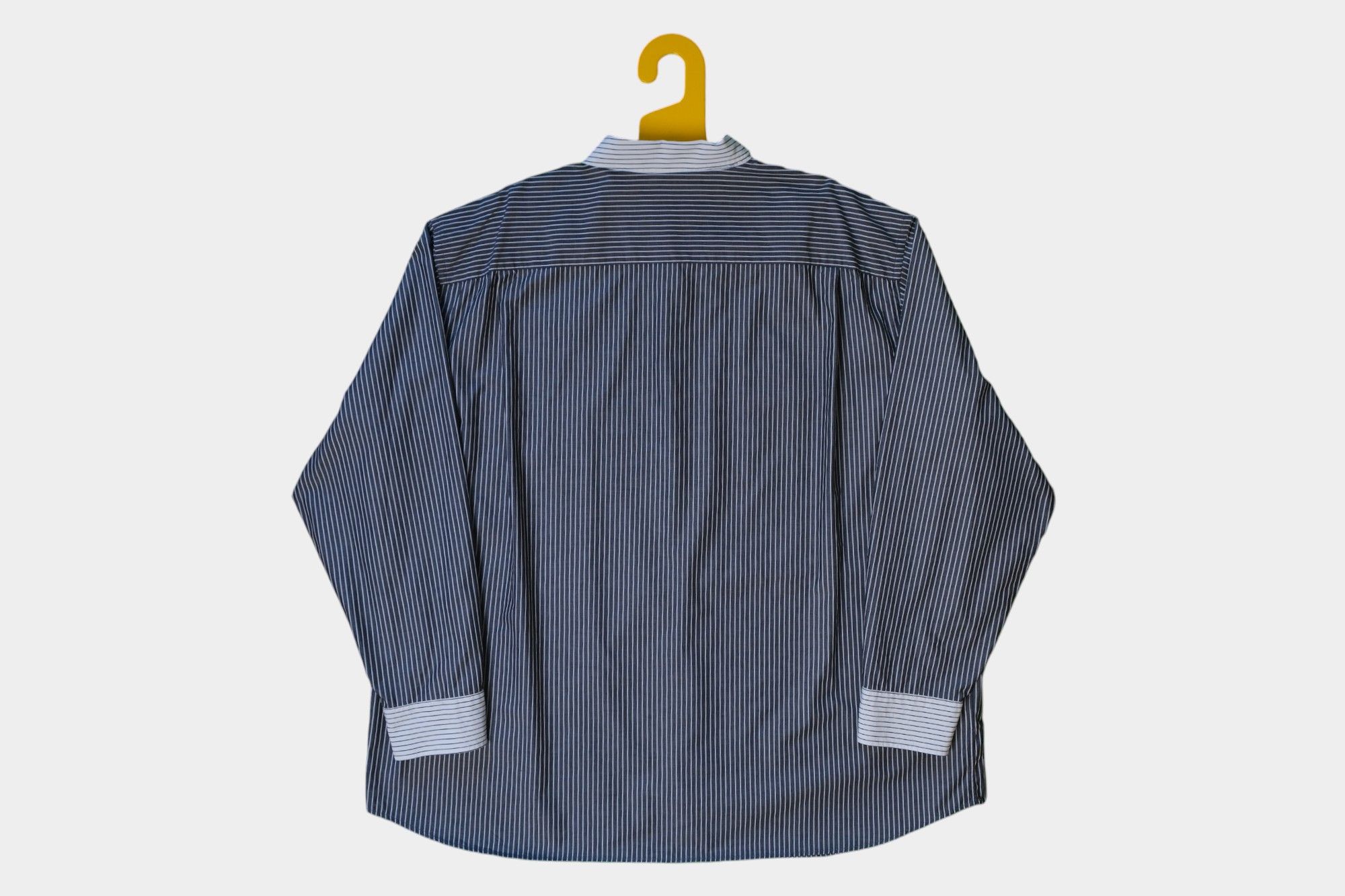 Fred Perry X Raf Simons Stripe patch oversized Shirt black - Tops