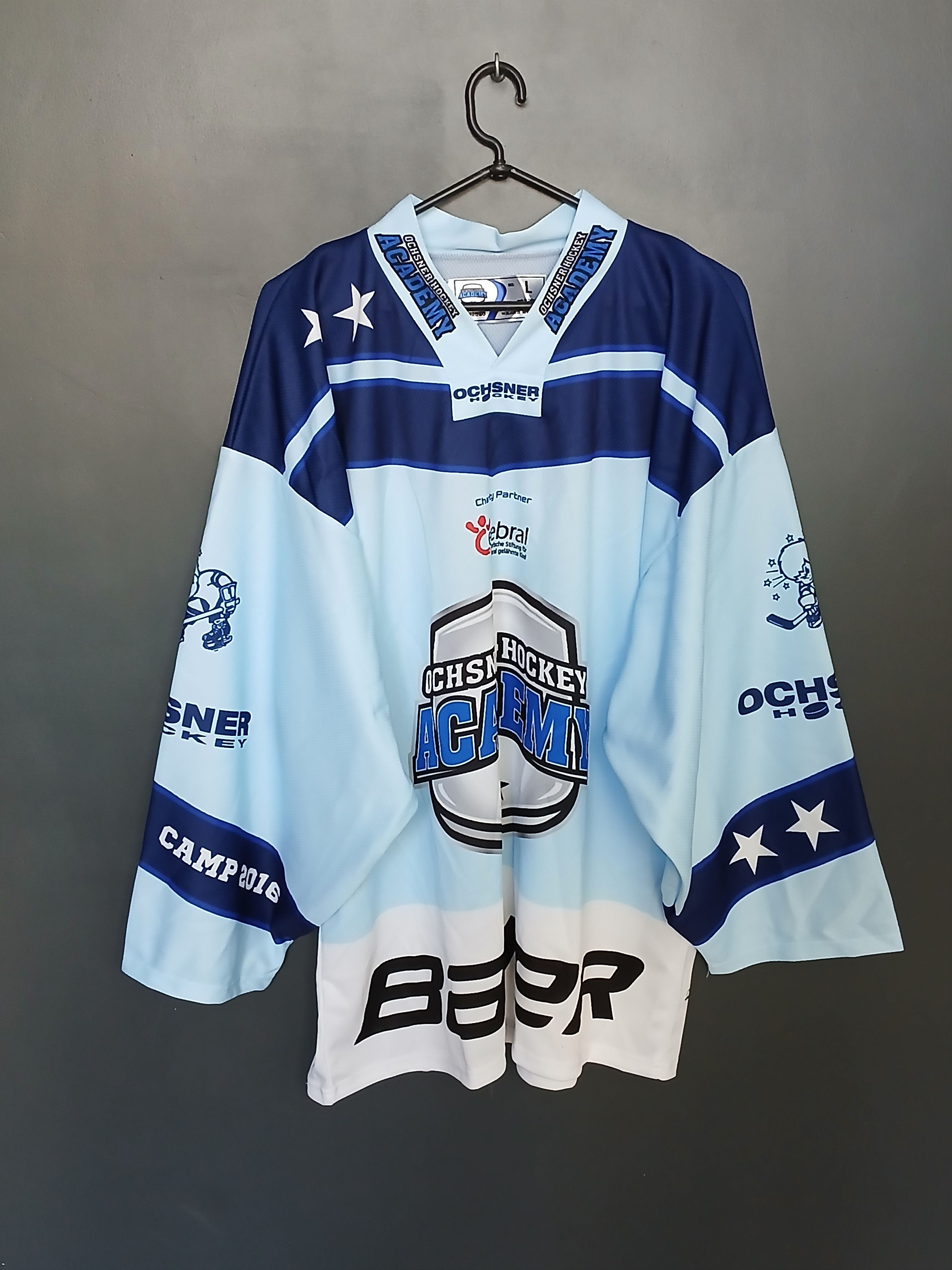 NHL Switzerland Ochsner Hockey Academy Jersey Size US L / EU 52-54 / 3 - 1 Thumbnail