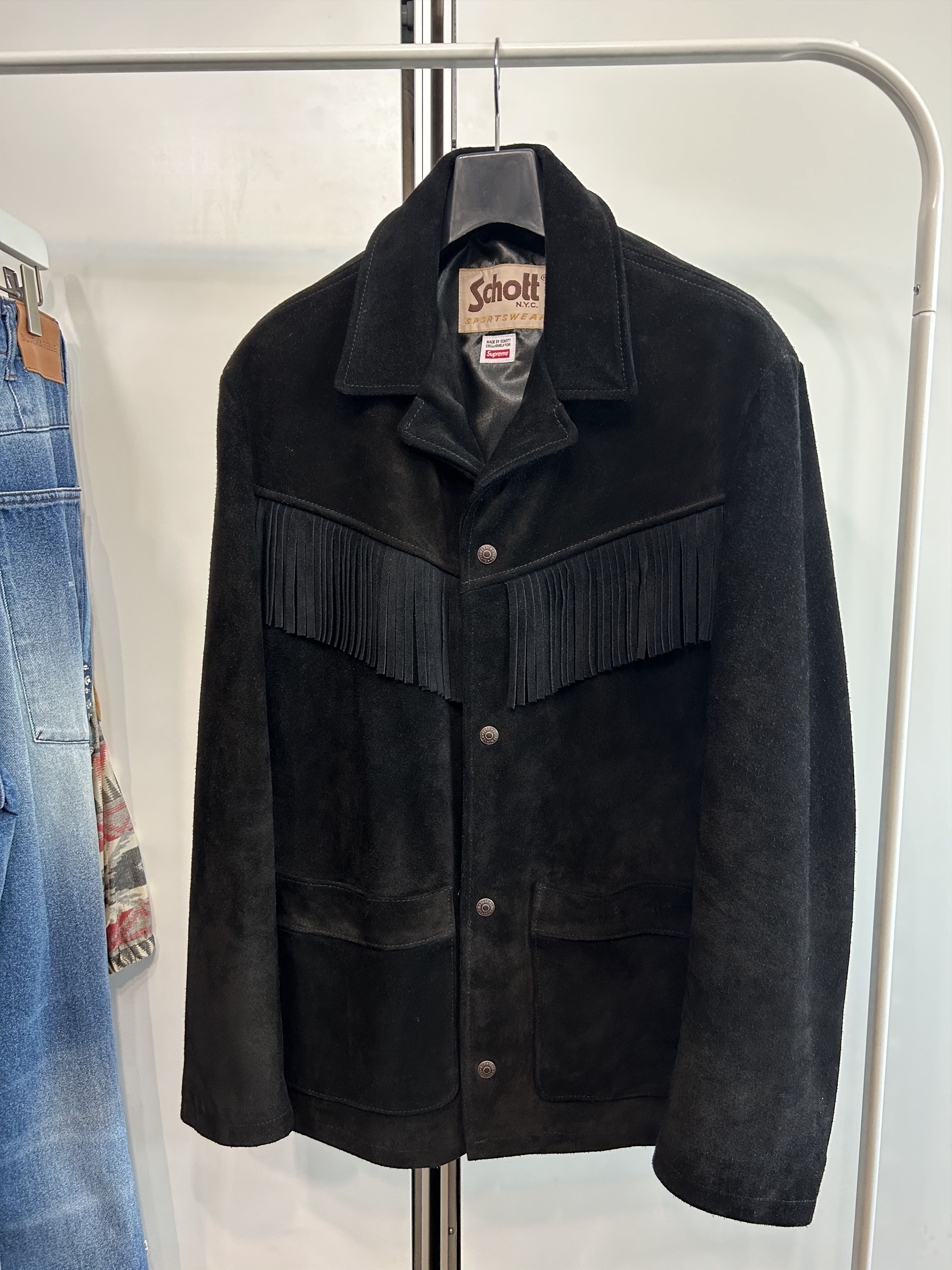 Supreme Supreme suede work jacket “Croc” | Grailed