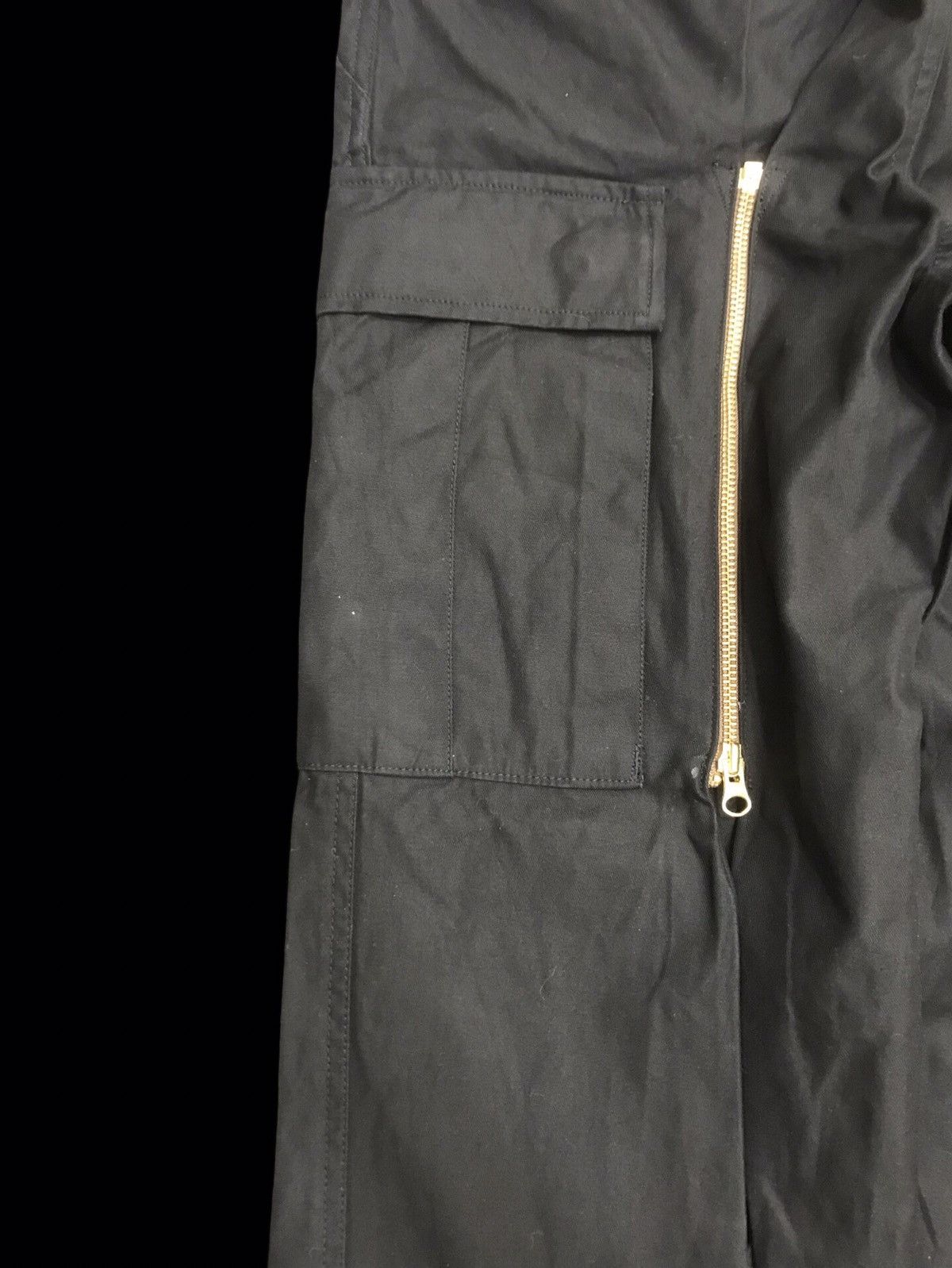 Japanese Brand 💥AVANT GARDE💥ROM Japan Archiva Multizipper Cargo Pant F175 Size US 31 - 12 Thumbnail