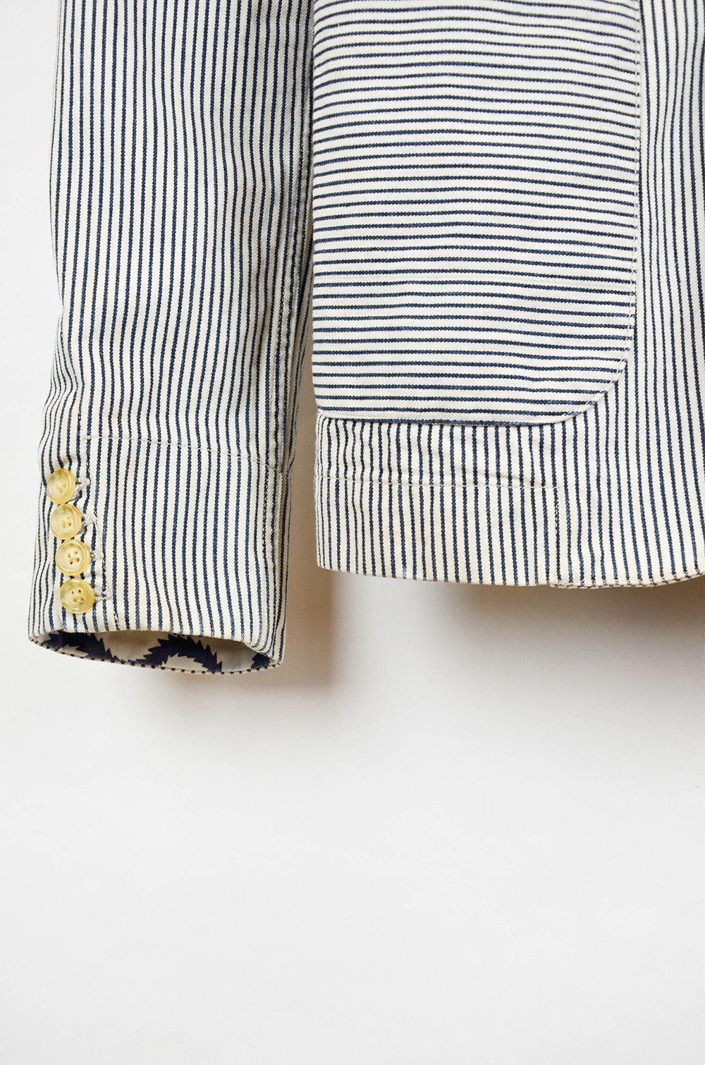 Lee × Vintage Vivienne Westwood x Lee Workman Blazer Striped Jacket - S Size US S / EU 44-46 / 1 - 11 Thumbnail