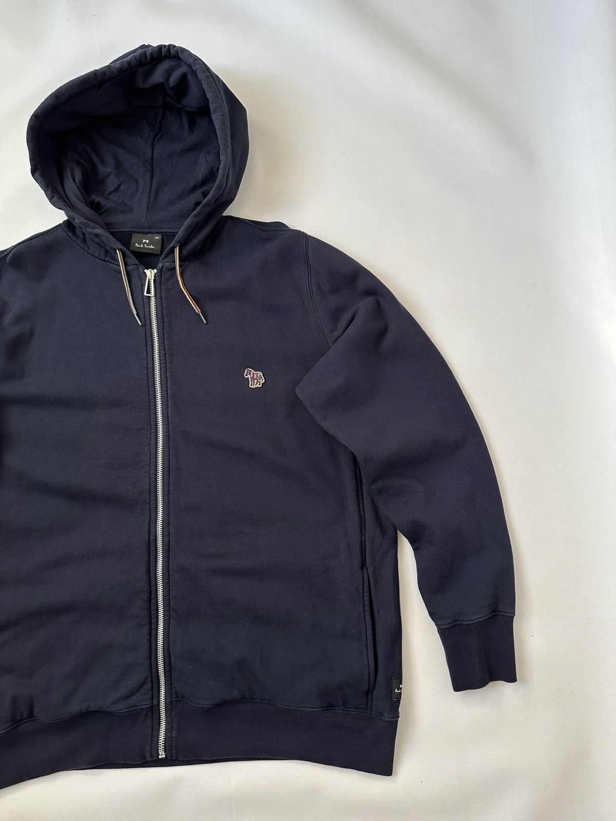 Paul Smith Paul Smith Zebra Logo Zip Hoodie Size US XL / EU 56 / 4 - 2 Thumbnail