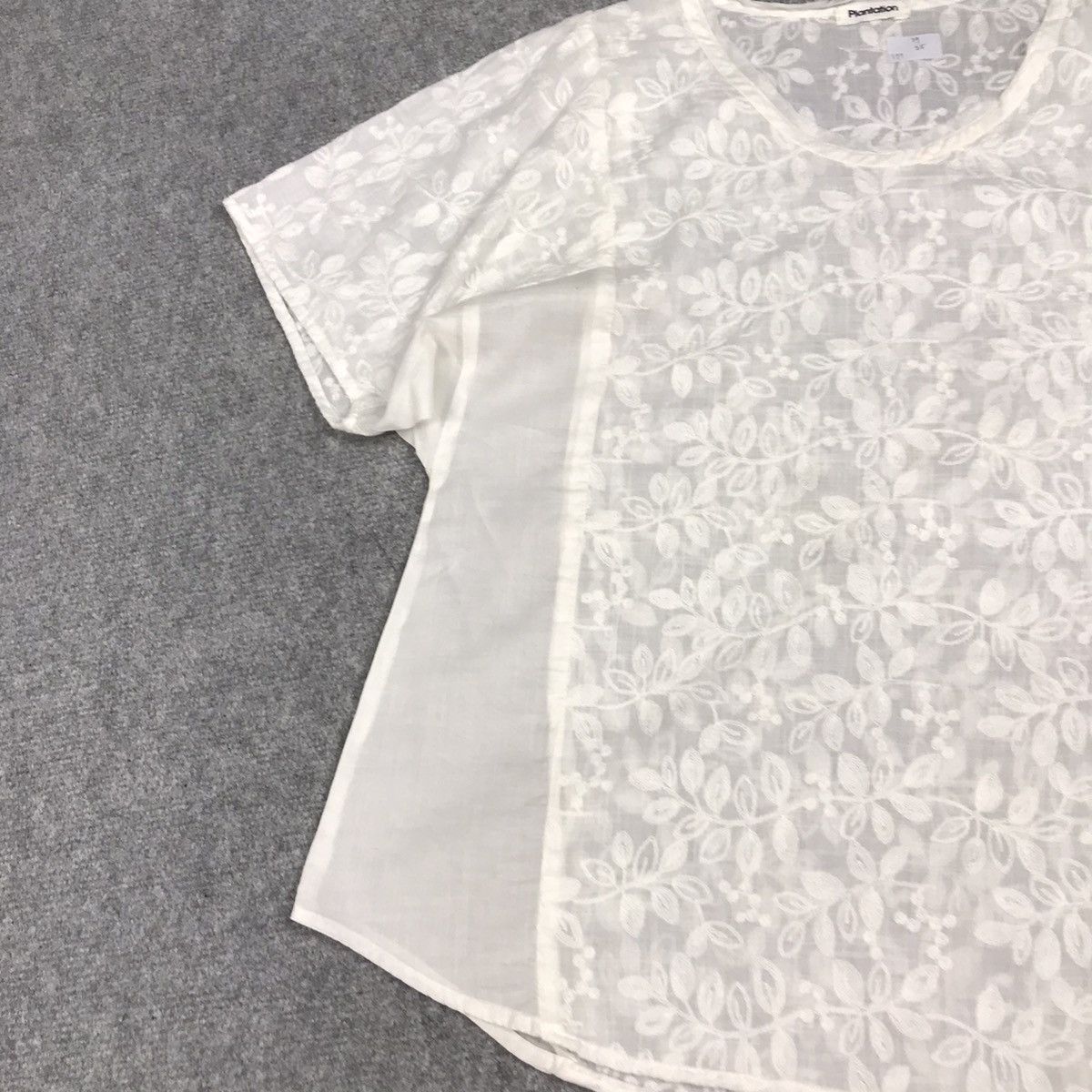 Issey Miyake PLANTATION BY ISSEY MIYAKE EMBROIDERY FLOWER DESIGN Size M / US 6-8 / IT 42-44 - 4 Thumbnail