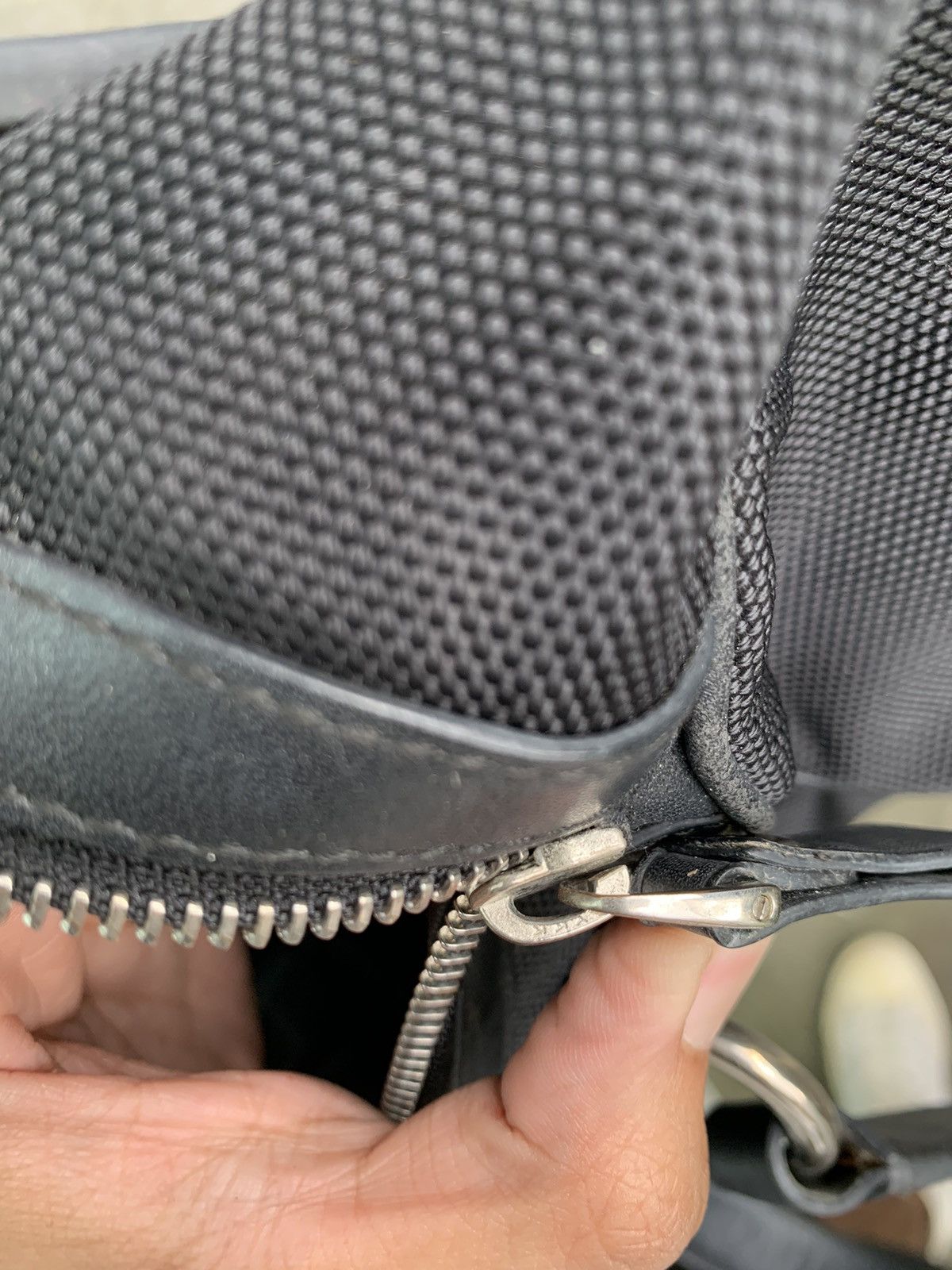 Bally Black Nylon/Leather Boston Bag Size ONE SIZE - 10 Thumbnail