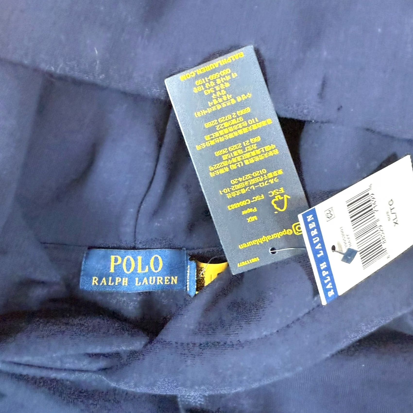 Polo Ralph Lauren Polo Ralph Lauren Hoodie XL Mens Blue Big Pony Spell Out New With Tags Size US XL / EU 56 / 4 - 4 Thumbnail
