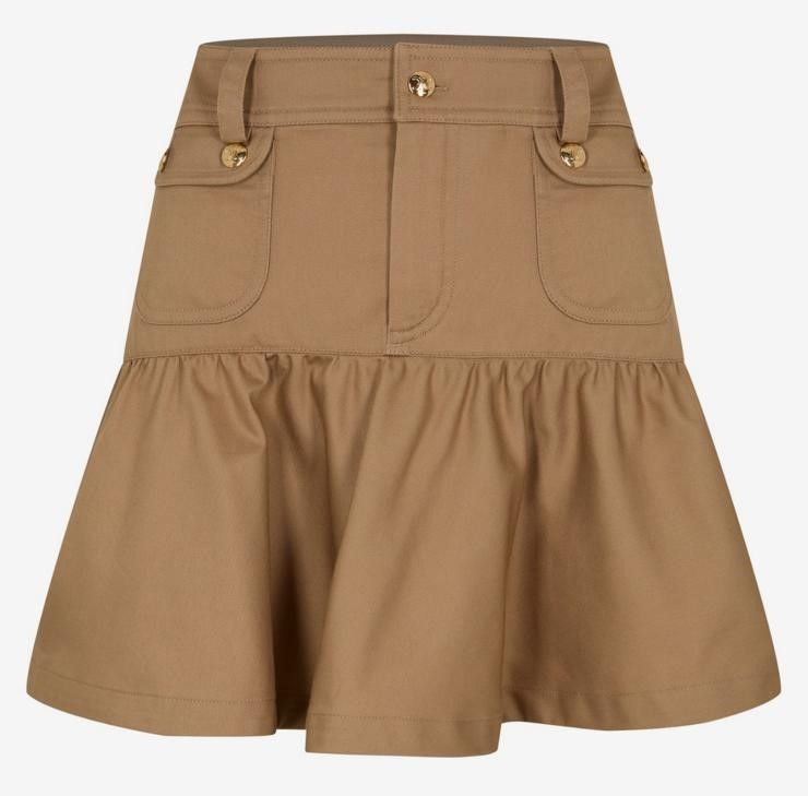 Celine VOLANTS GONNA SKIRT Size 36" / US 14 / IT 50 - 1 Thumbnail