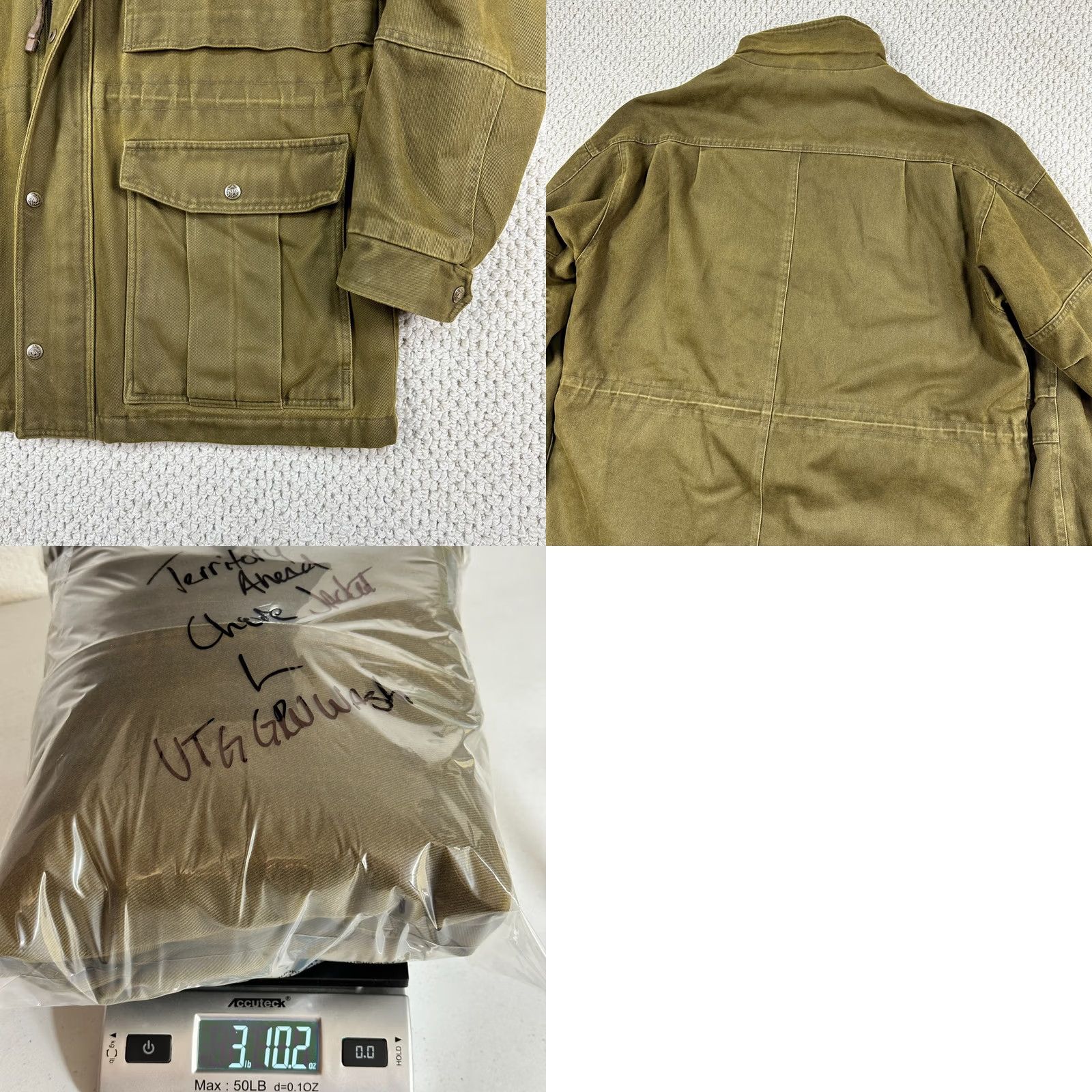 The Territory Ahead VINTAGE Territory Ahead Jacket Mens L Green Chore Aztec Blanket Lined Ranchwear Coat Size US L / EU 52-54 / 3 - 10 Thumbnail