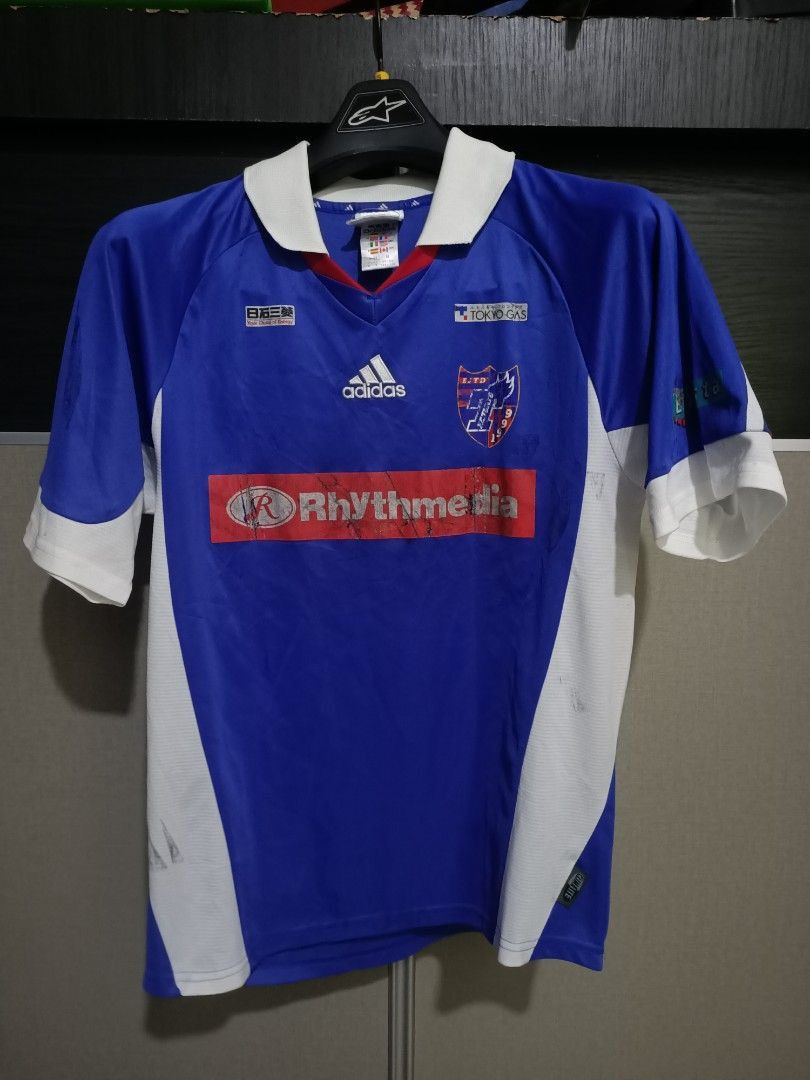 Adidas Vintage FC Tokyo Adidas Warm Up Jersey 2000/01 M Size US M / EU 48-50 / 2 - 1 Thumbnail