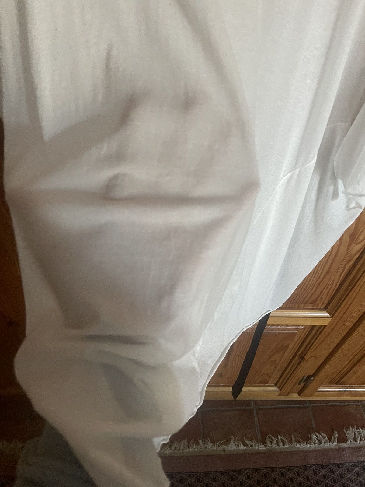 Rick Owens [Rare Fabric] Tommy-T Xtra Light Weaving T-shirt Size US L / EU 52-54 / 3 - 2 Thumbnail