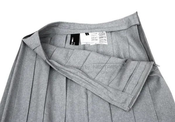 Comme des Garcons Comme Des Garcons size S Gray vintage pleated half-skirt Size 23" - 5 Thumbnail