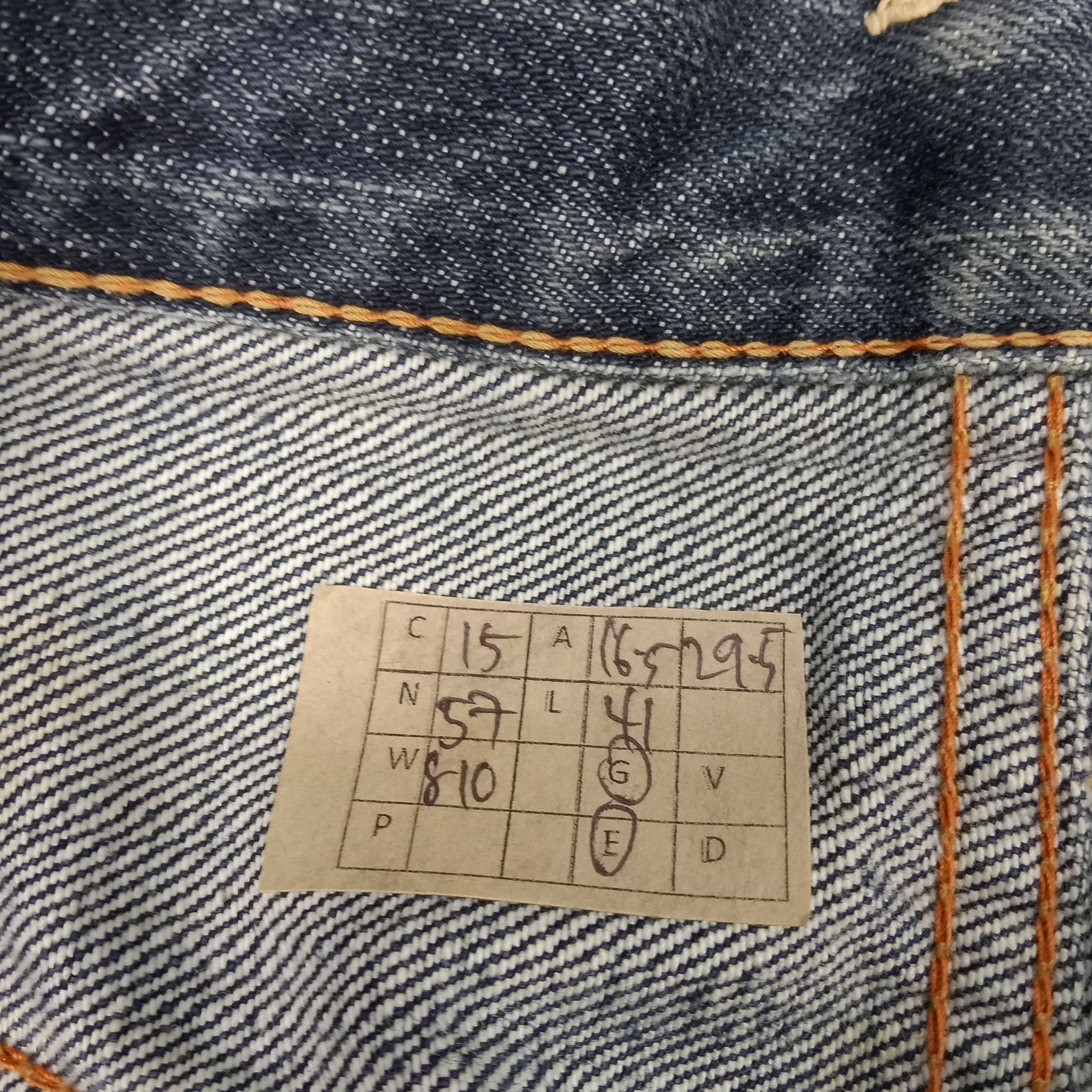 45rpm × Japanese Brand × Vintage 45rpm Japanese Brand Denim Jeans Size US 33 - 15 Thumbnail