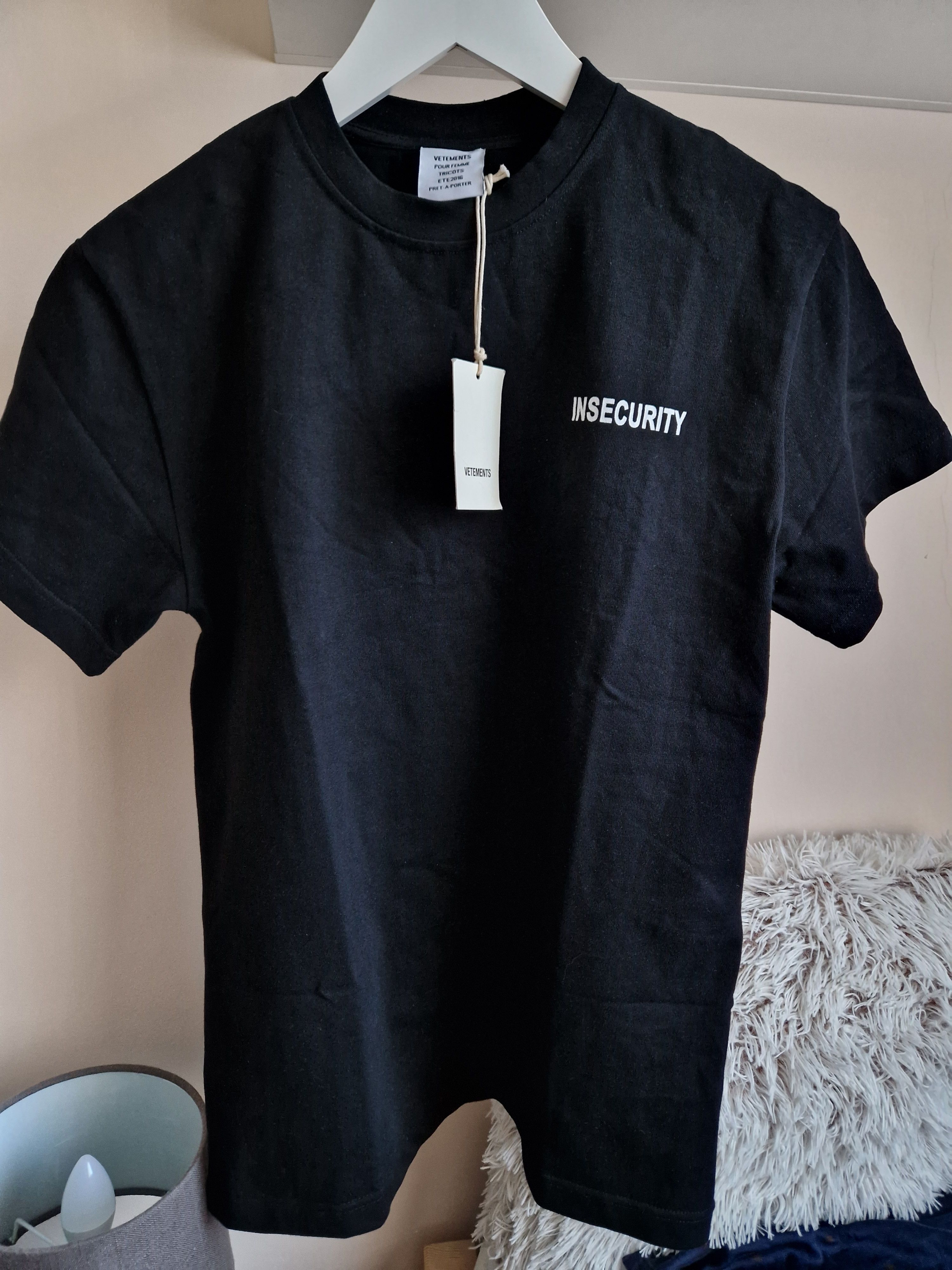 Vetements Insecurity Tee | Grailed