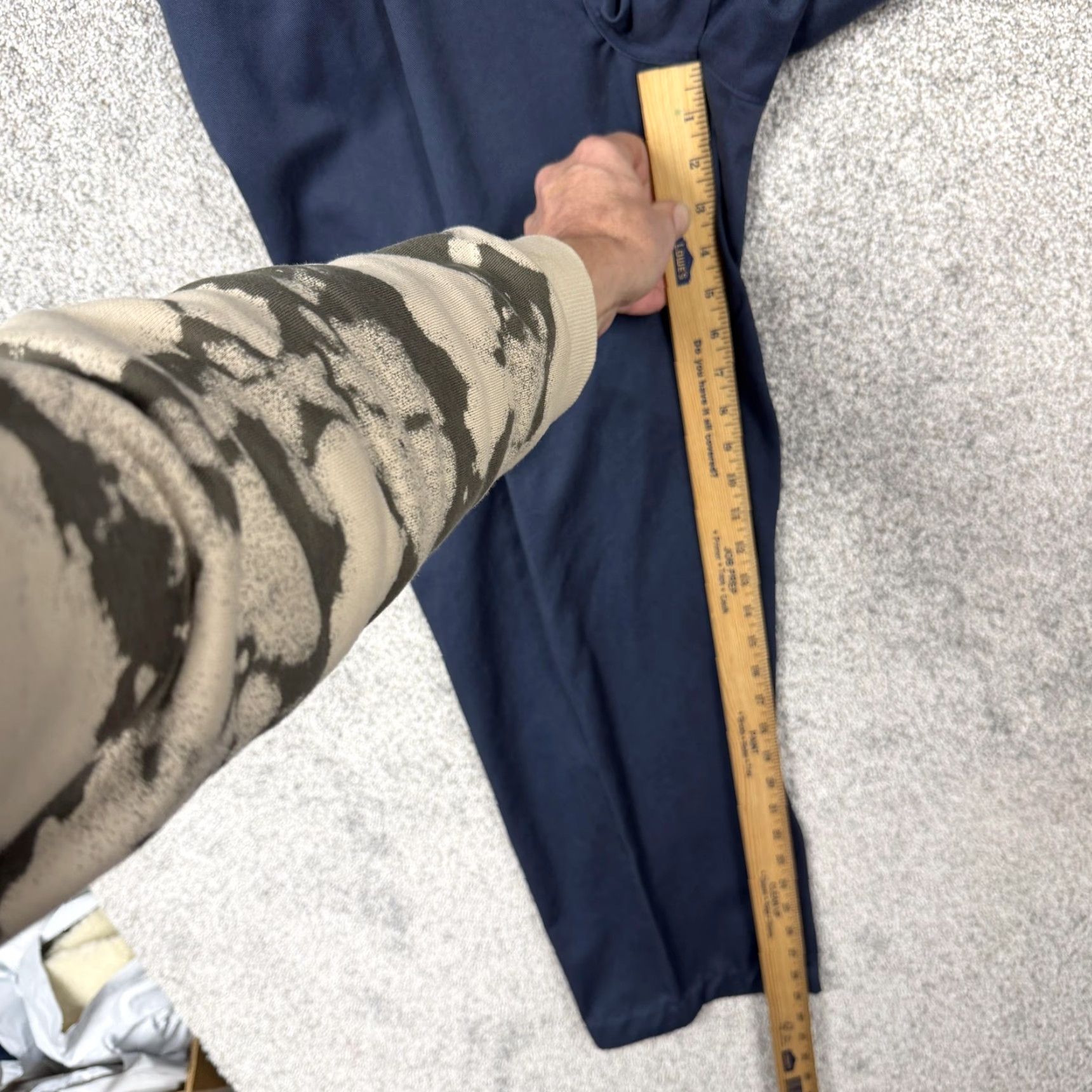 Wrangler Vtg 90s Timber Creek Wrangler Pants Mens Size 36x29 Blue Chino Pleated Old Money Size US 36 / EU 52 - 5 Thumbnail