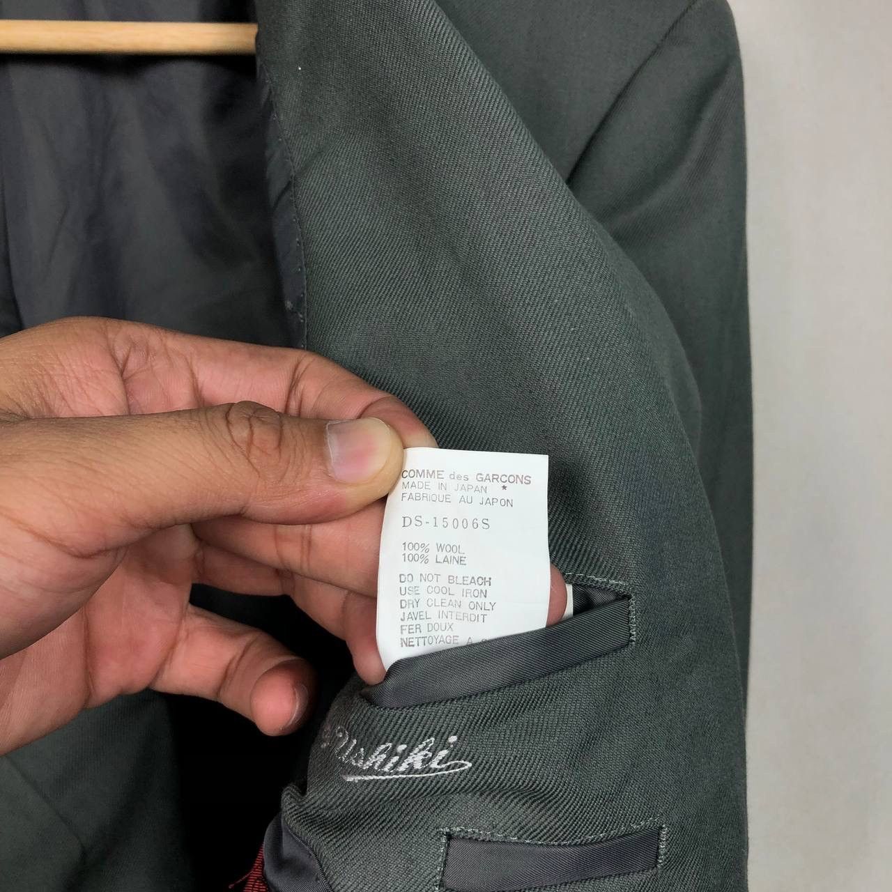 Comme des Garcons Comme Des Garcons Homme Deux Coat Jacket Blazer Size US S / EU 44-46 / 1 - 11 Thumbnail