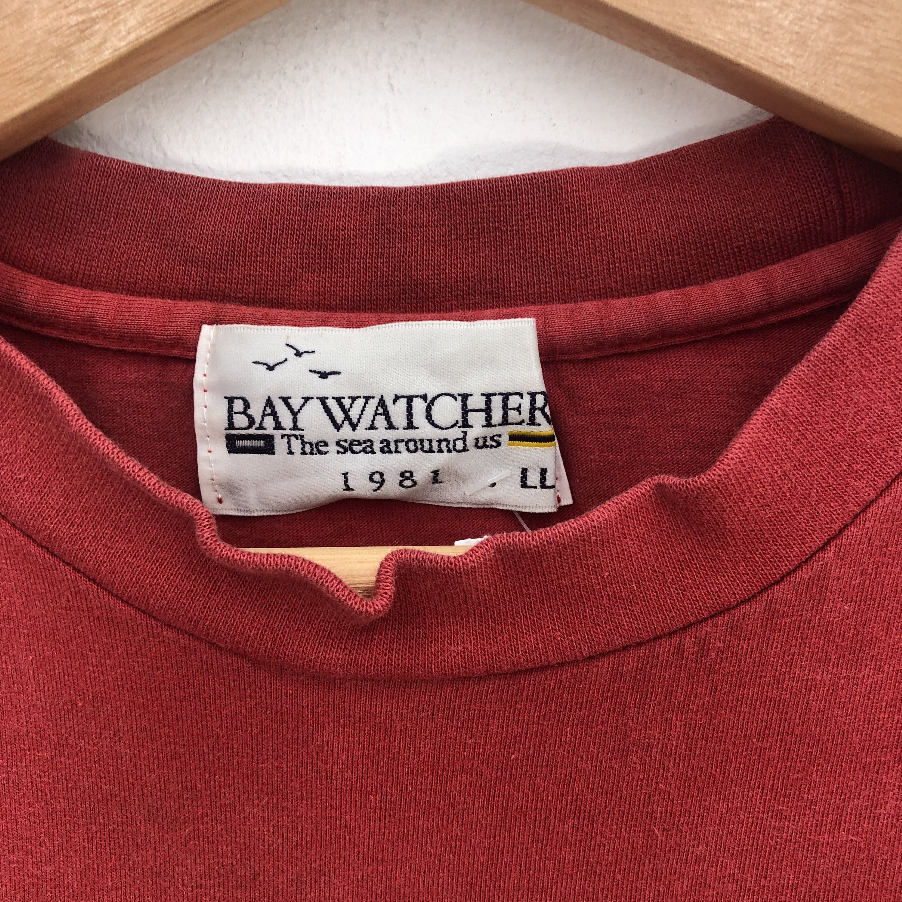 Vintage Vintage Bay Watcher 1981 T Shirt Bitch Whore Kidnapped Tees Size US L / EU 52-54 / 3 - 5 Thumbnail