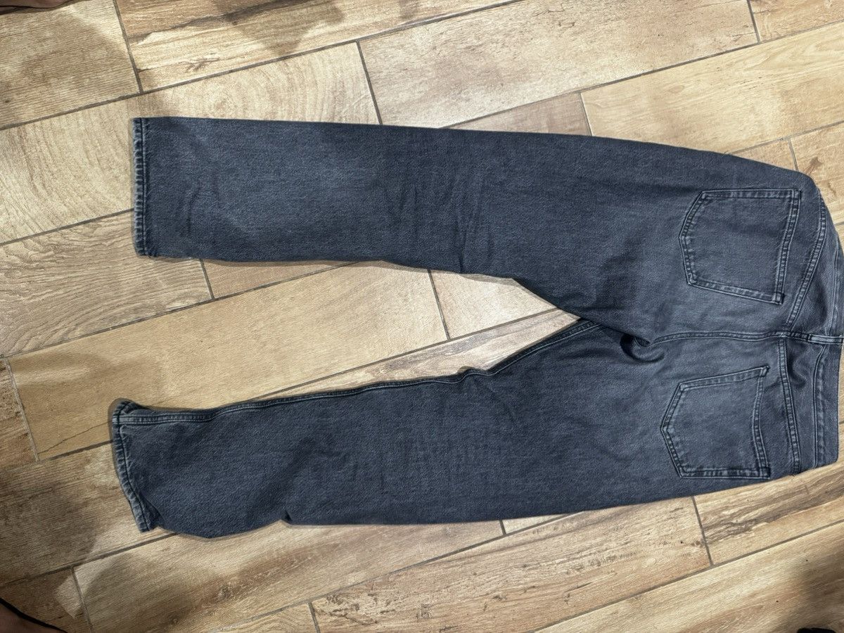 Cos lightly washed black denim Size US 31 - 2 Thumbnail