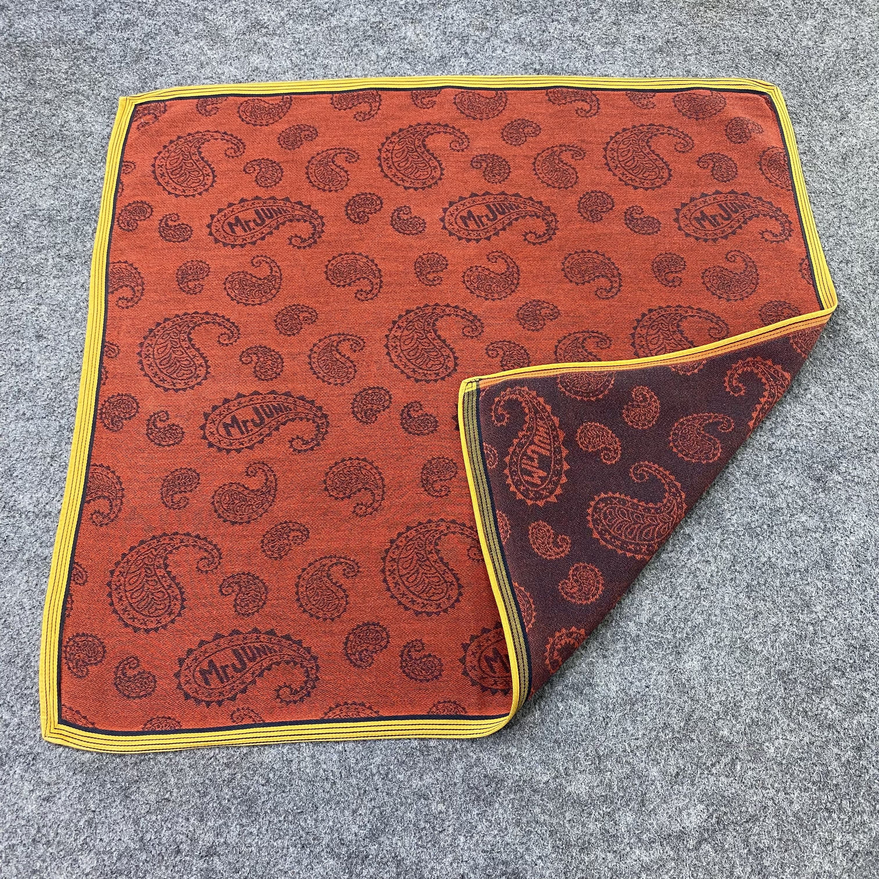 Japanese Brand Mr.Junko Handkerchief Neckerchief Bandana-B1951 Size ONE SIZE - 5 Thumbnail