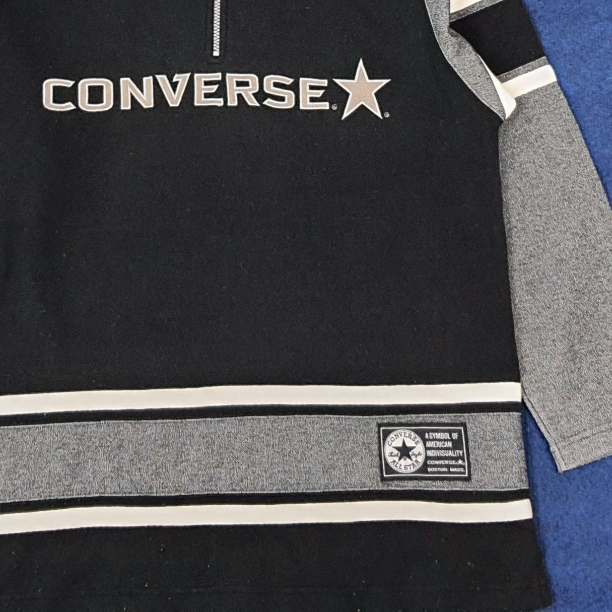 Converse Vintage Converse All Star Chuck Taylor Sweatshirt C273N16 Size US M / EU 48-50 / 2 - 2 Thumbnail