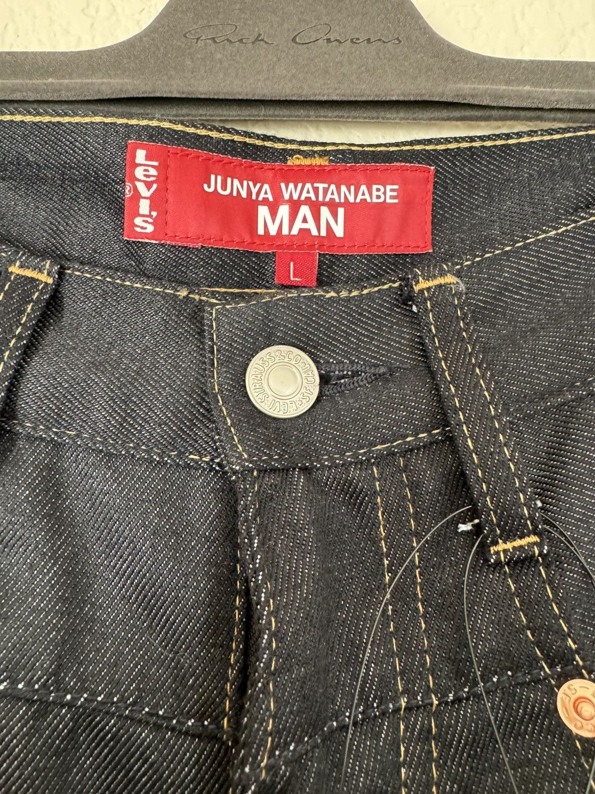 Junya Watanabe × Levi's Junya Watanabe MAN Levi’s Jeans Size US 32 / EU 48 - 3 Thumbnail