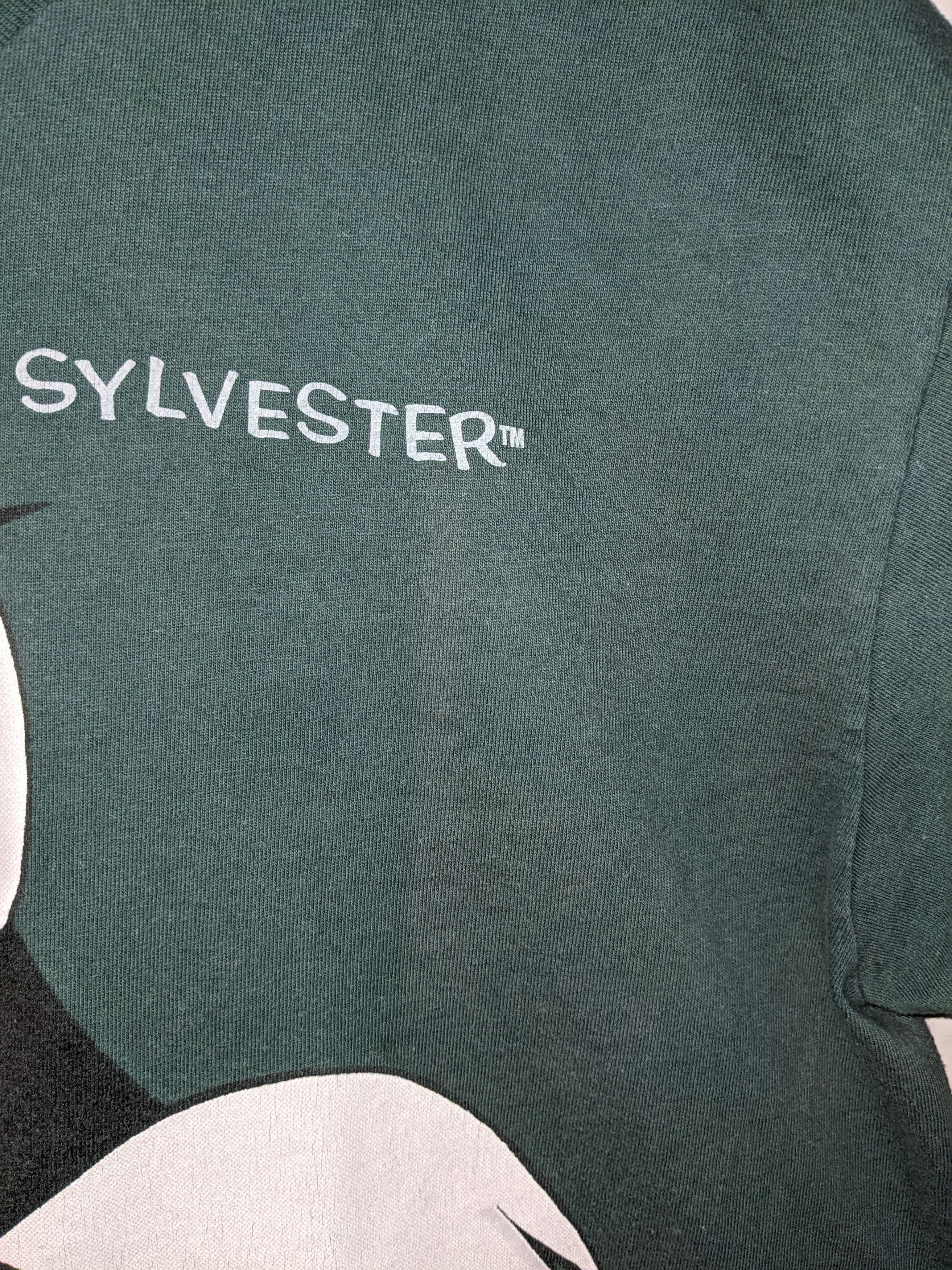 Cartoon Network × Vintage Vintage 1993 Looney Tunes Sylvester Cat Cartoon T-Shirt Size US L / EU 52-54 / 3 - 6 Thumbnail