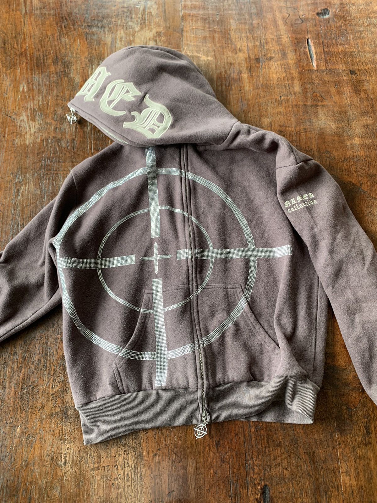 image of Named Collective Sniper Fullzip in Brown, Women's (Size XS)