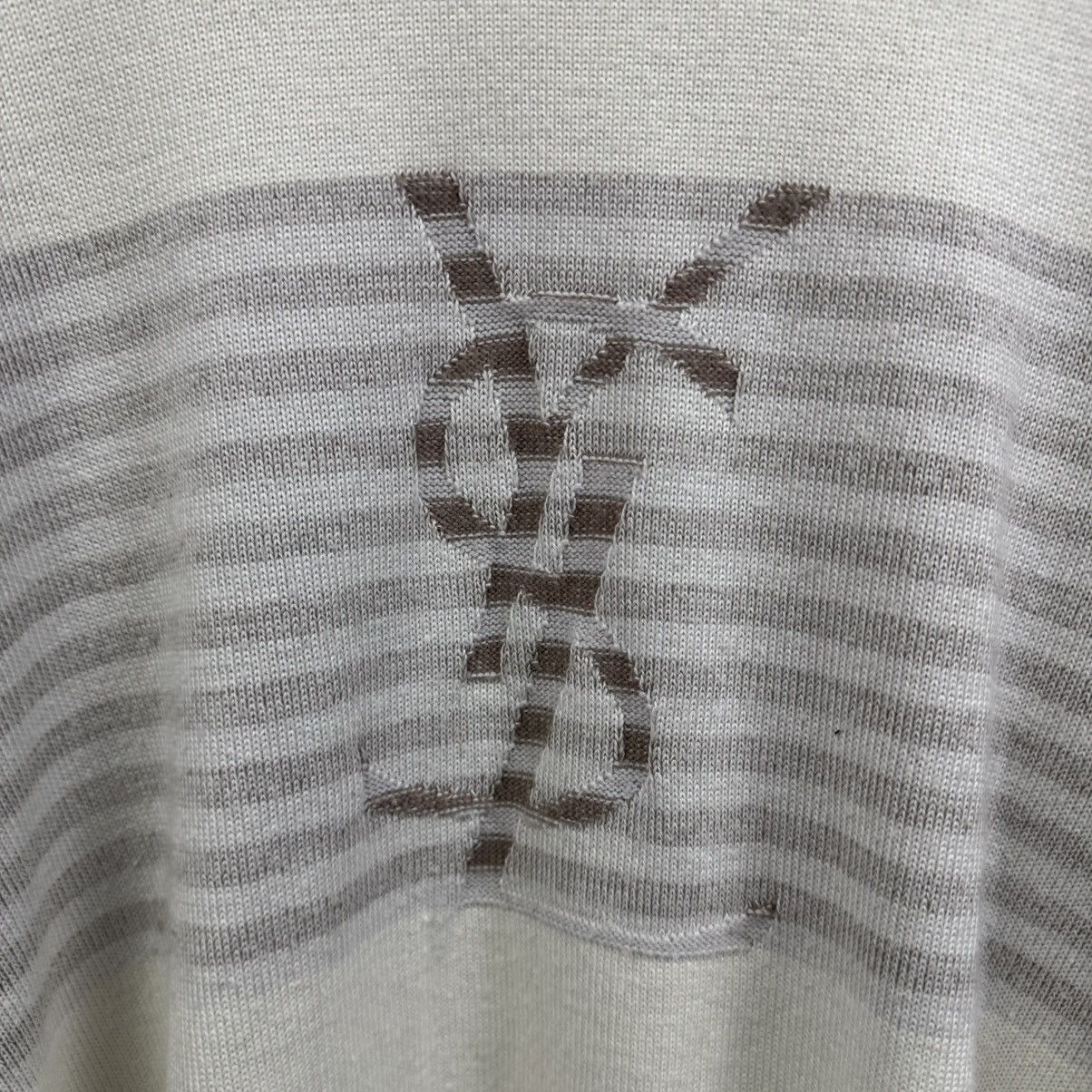 Yves Saint Laurent Yves Saint Lauren Sweatshirt Big Logo Sweater Size US XL / EU 56 / 4 - 6 Thumbnail