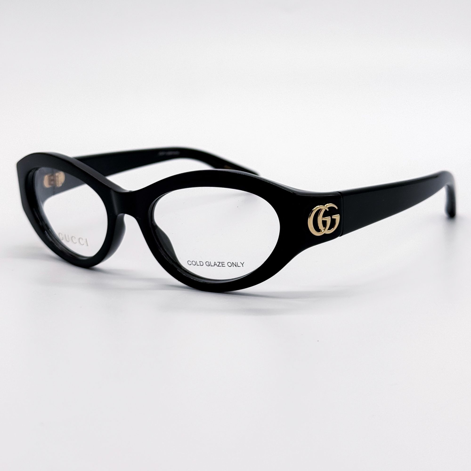 Gucci NEW GUCCI EYEGLASSES GG1405O 001 BLACK OVAL GUCCI EYEWEAR Size ONE SIZE - 4 Thumbnail